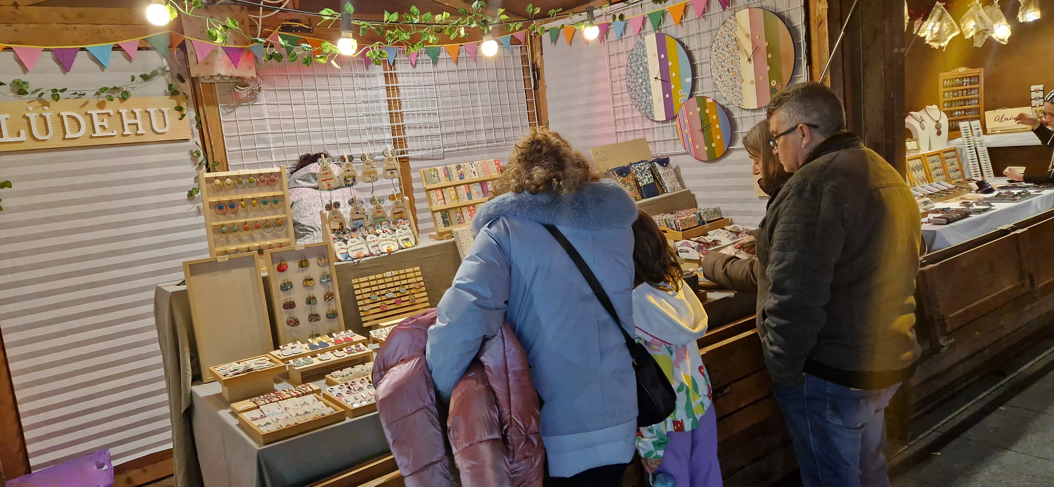 Muestra de Artesanía de Navidad de Huesca 2024. Foto Myriam Martínez 