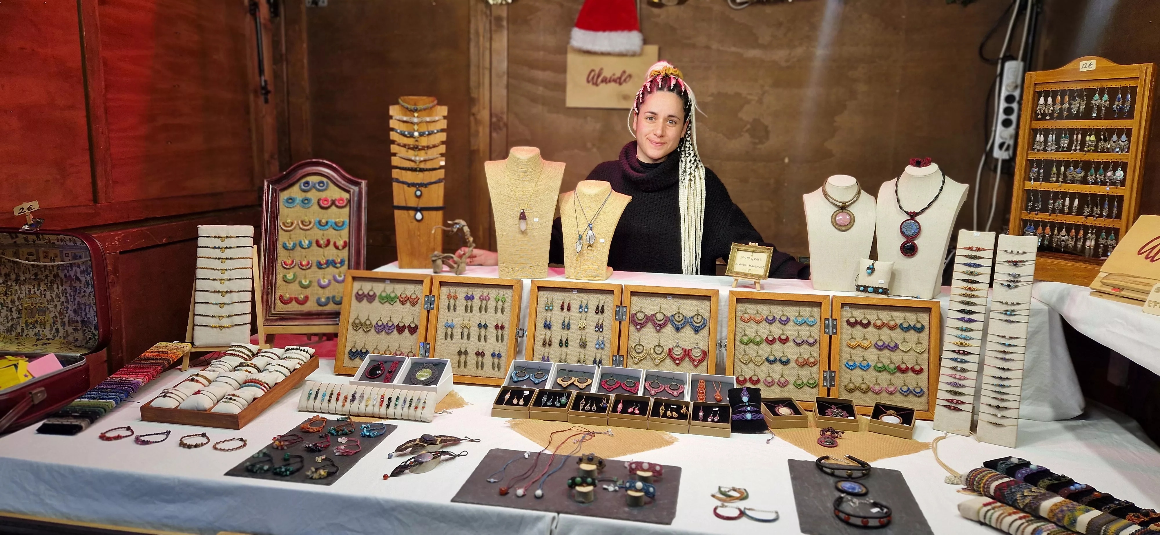 Muestra de Artesanía de Navidad de Huesca 2024. Foto Myriam Martínez 