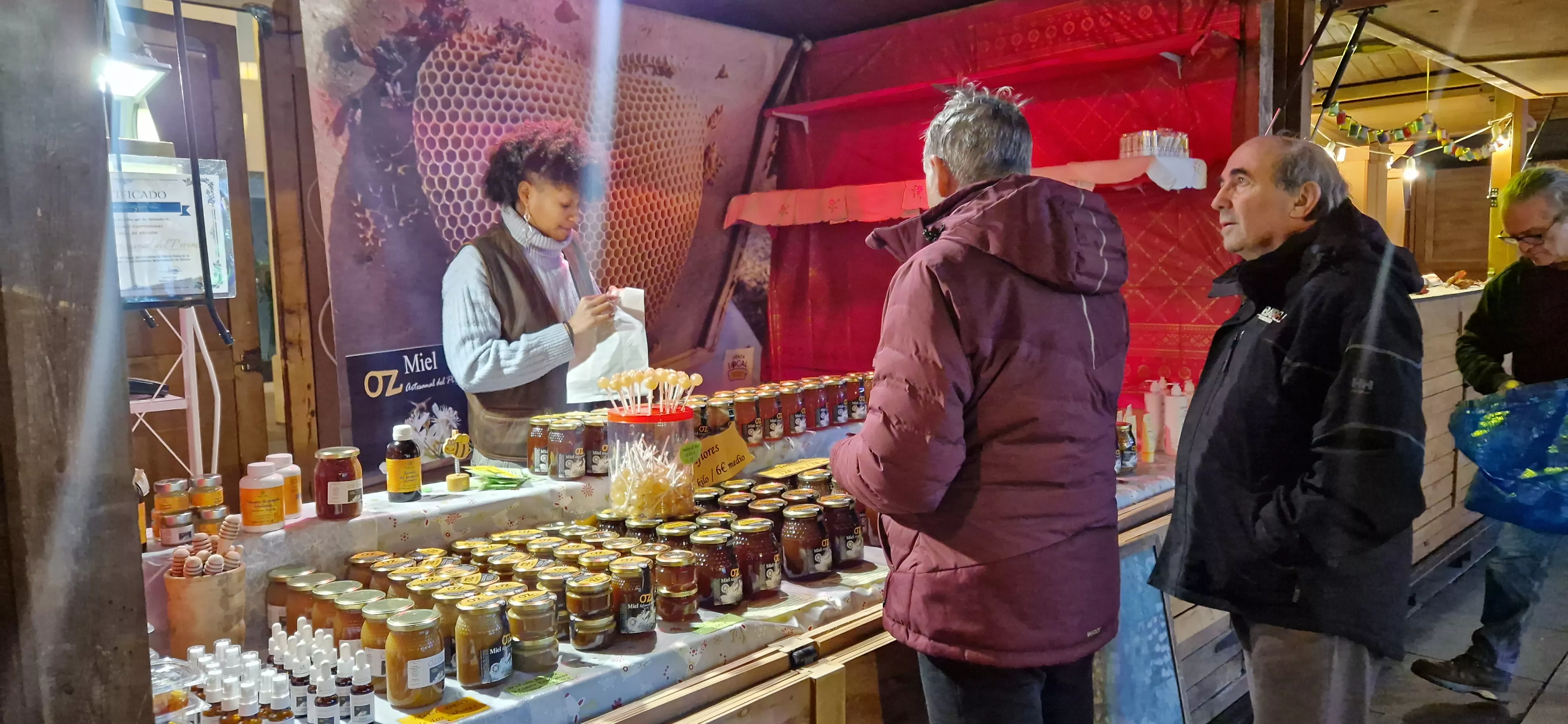 Muestra de Artesanía de Navidad de Huesca 2024. Foto Myriam Martínez 