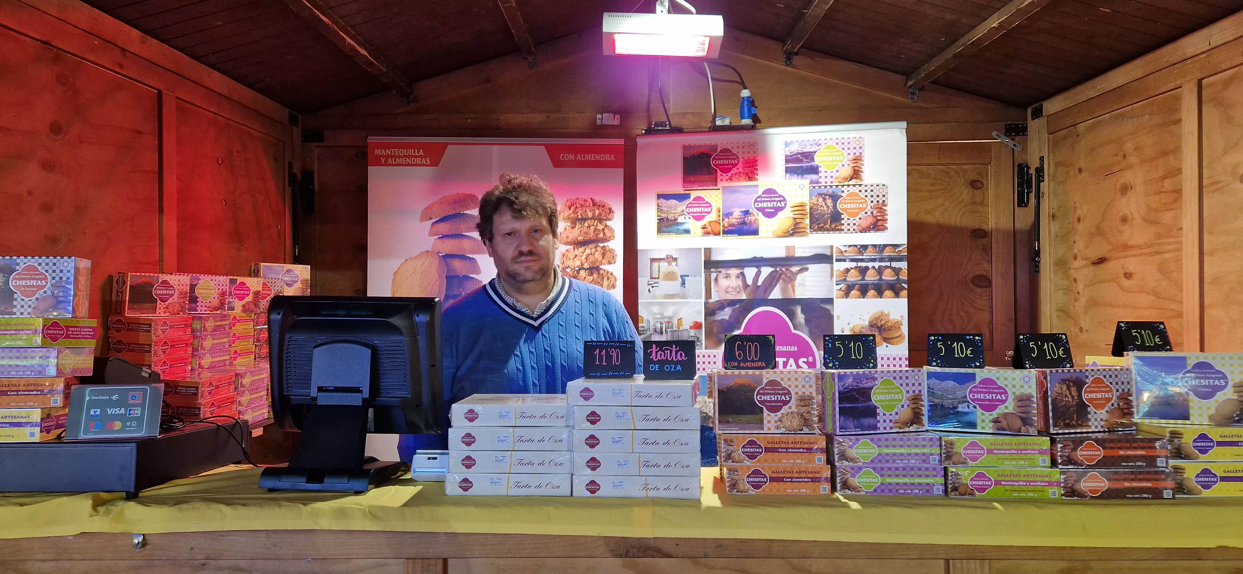 Muestra de Artesanía de Navidad de Huesca 2024. Foto Myriam Martínez 