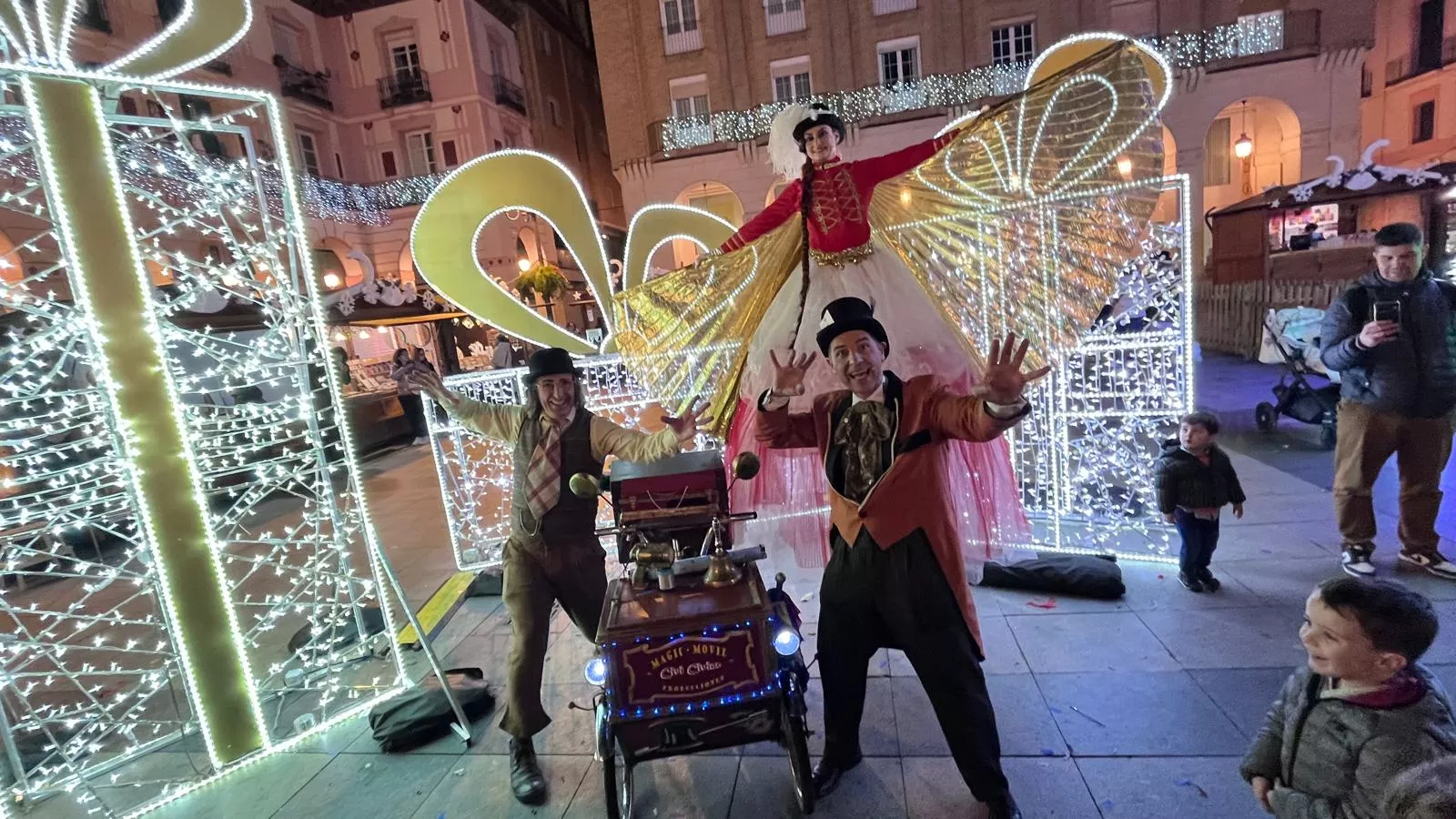 Muestra de Artesanía de Navidad de Huesca 2024.  Foto Mercedes Manterola