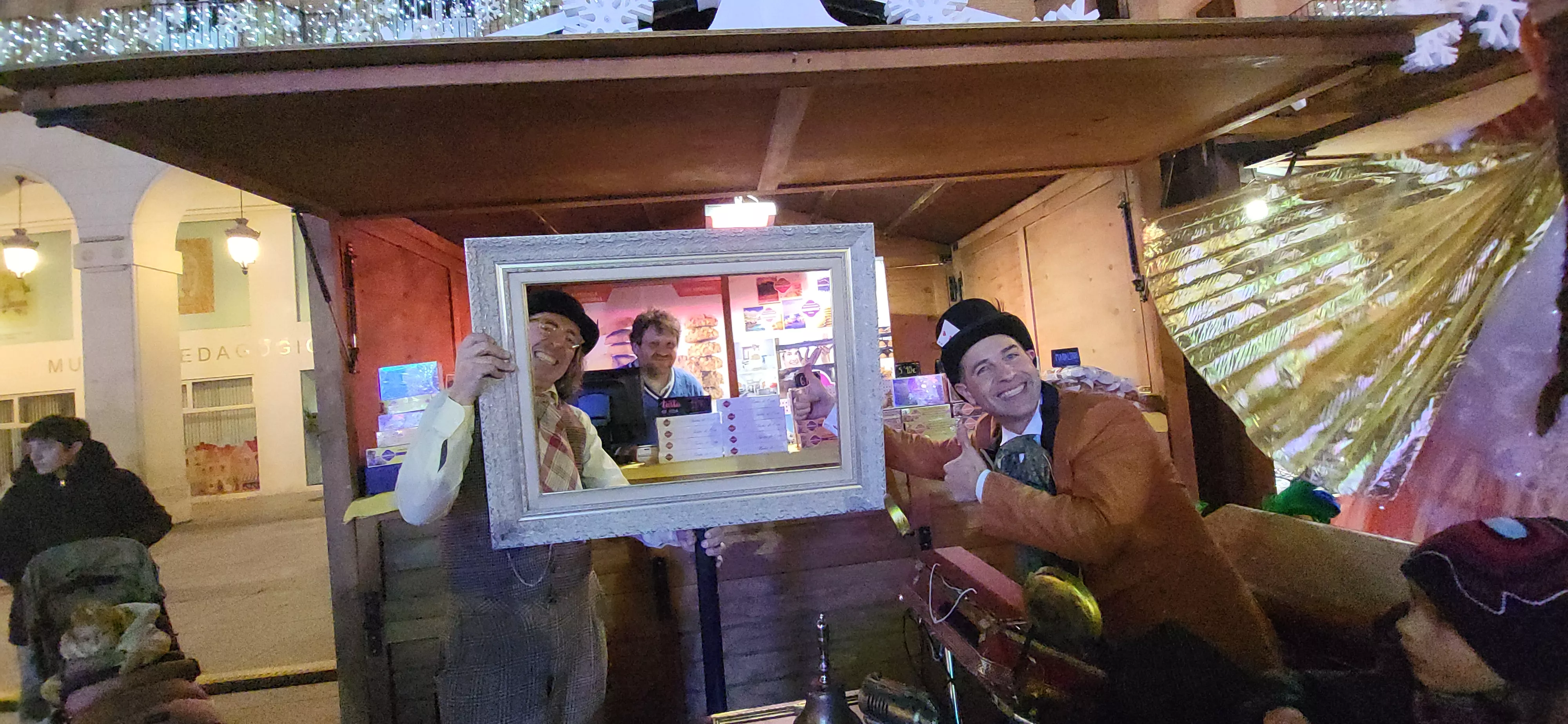 Muestra de Artesanía de Navidad de Huesca 2024.  Foto Mercedes Manterola