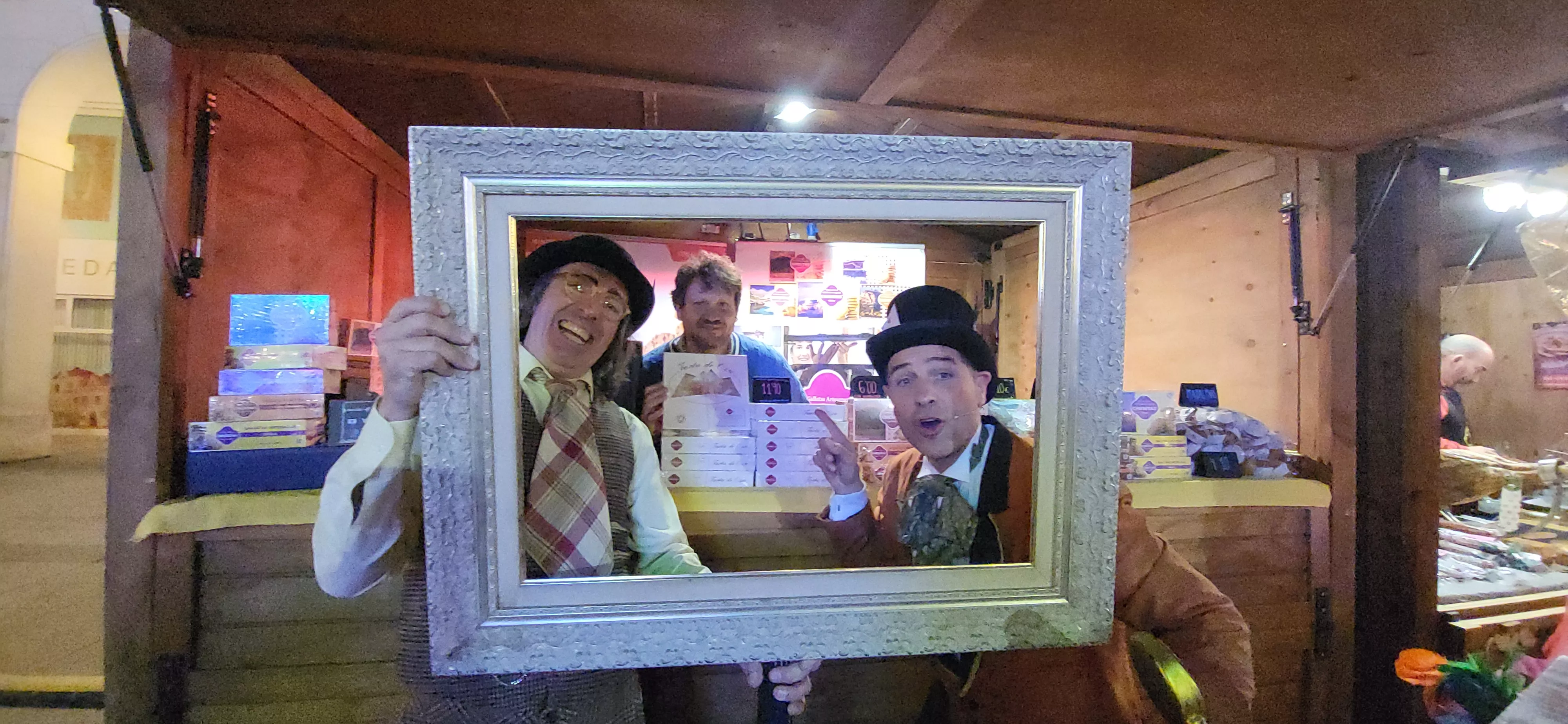 Muestra de Artesanía de Navidad de Huesca 2024.  Foto Mercedes Manterola