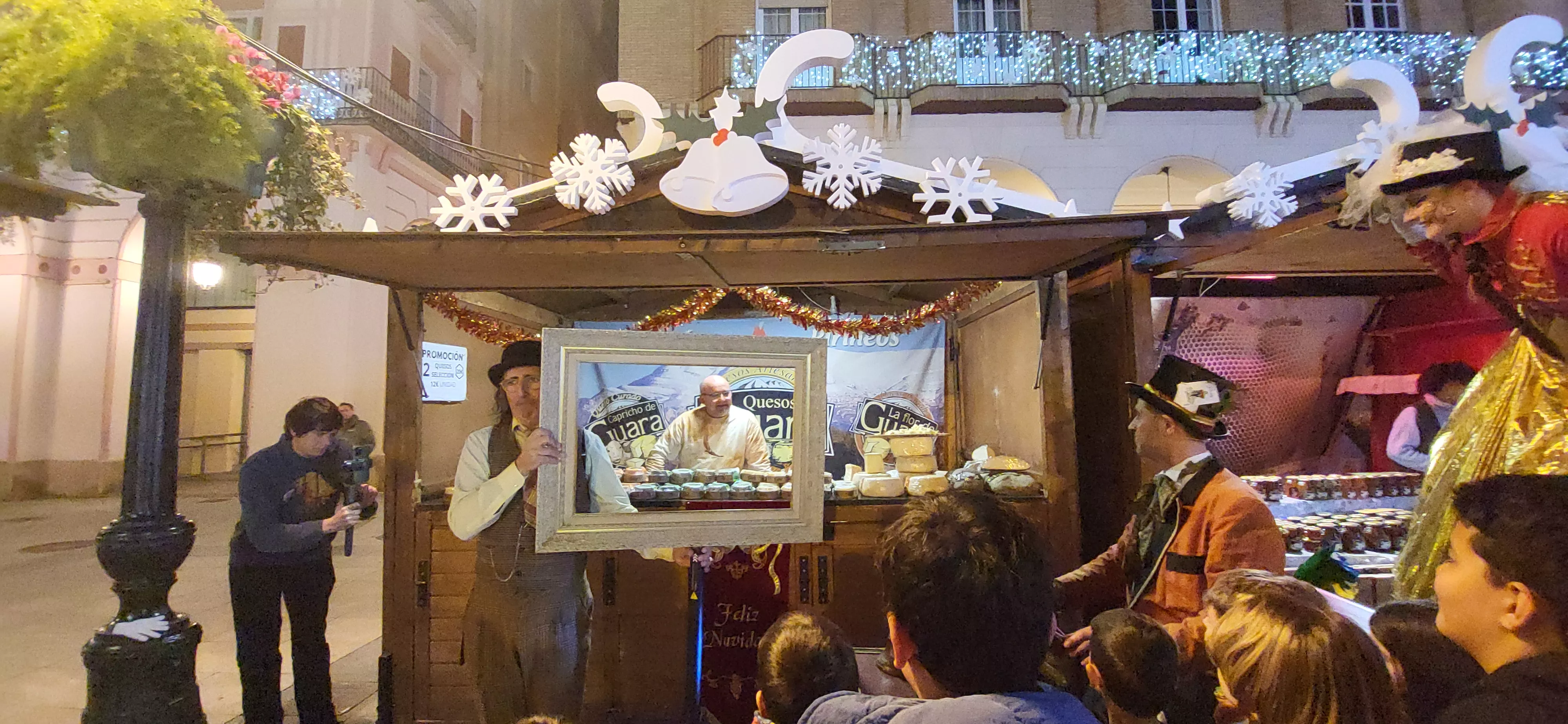 Muestra de Artesanía de Navidad de Huesca 2024.  Foto Mercedes Manterola