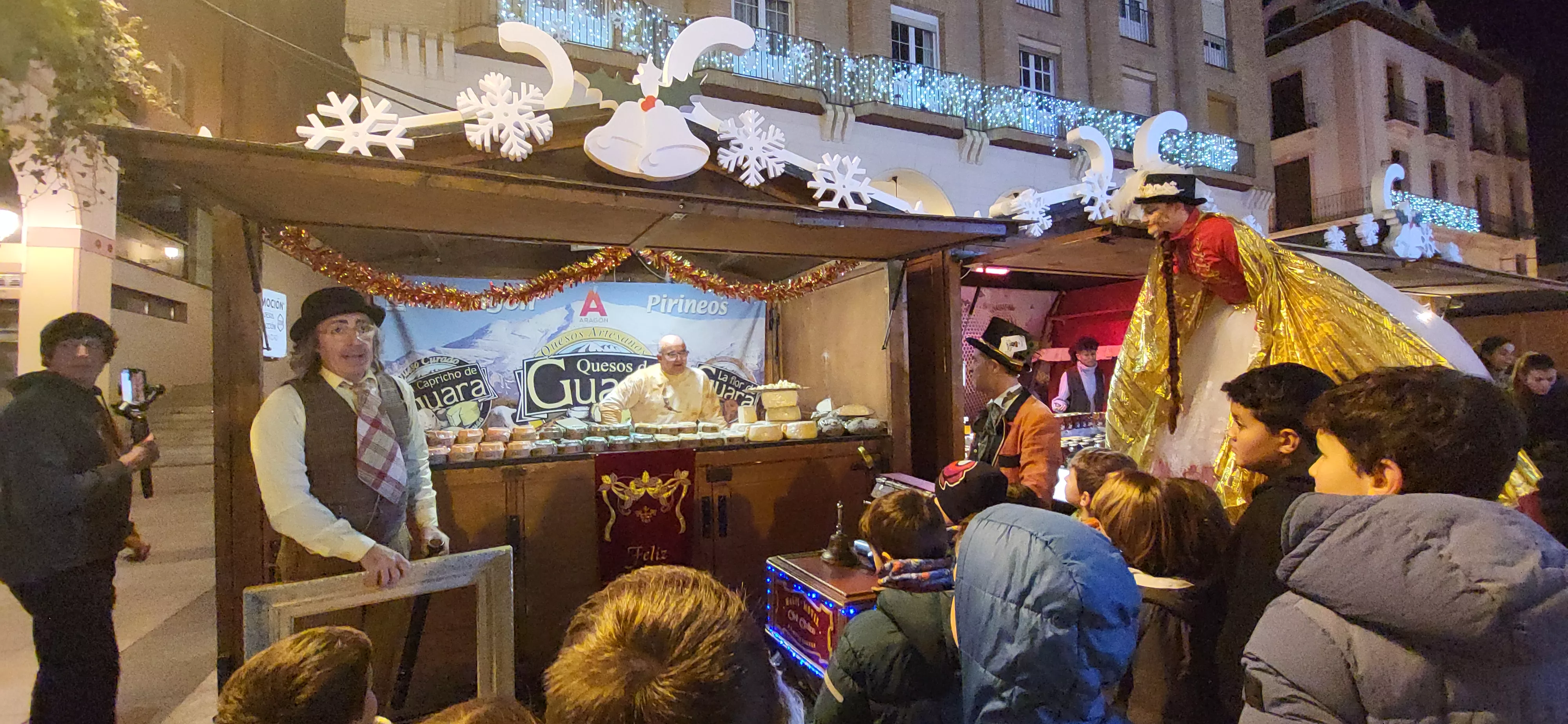 Muestra de Artesanía de Navidad de Huesca 2024.  Foto Mercedes Manterola