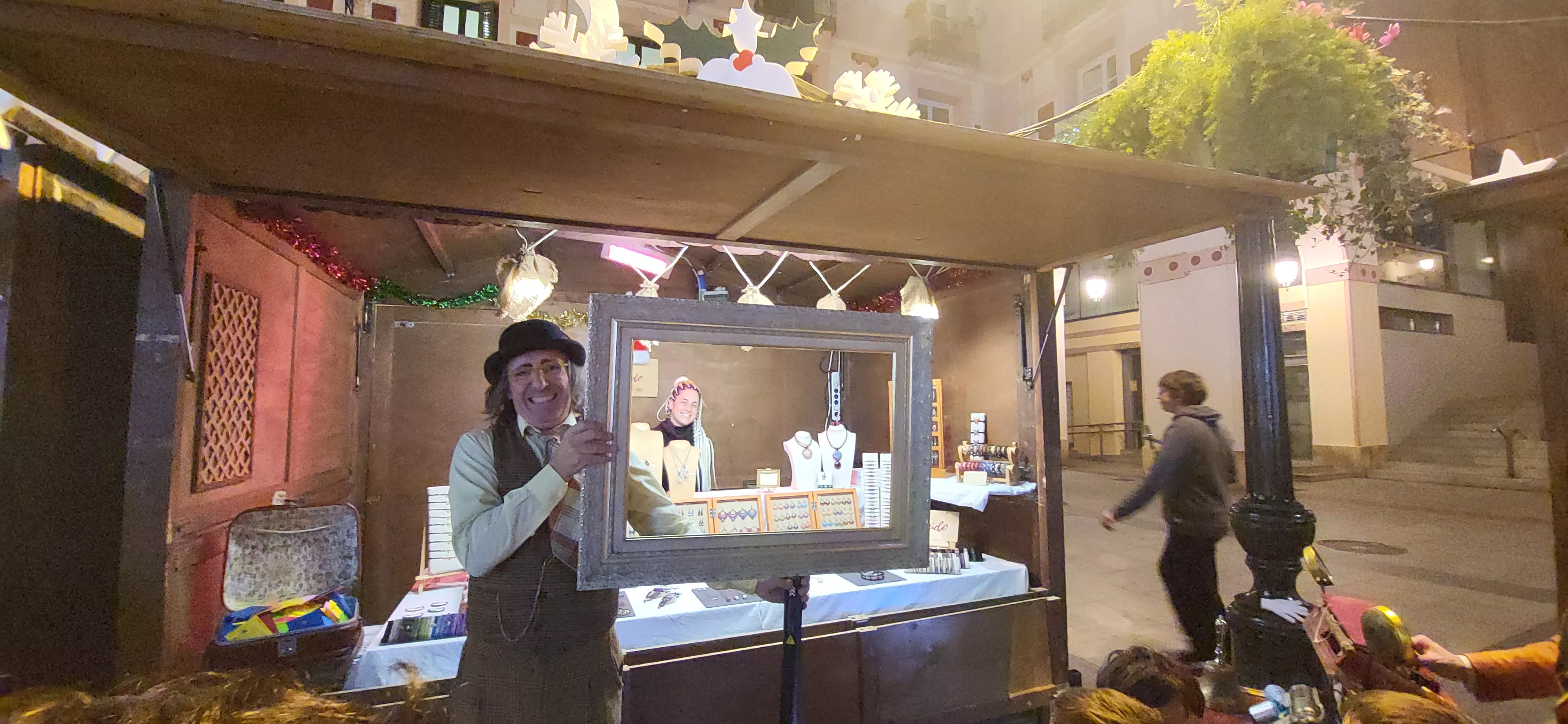 Muestra de Artesanía de Navidad de Huesca 2024.  Foto Mercedes Manterola