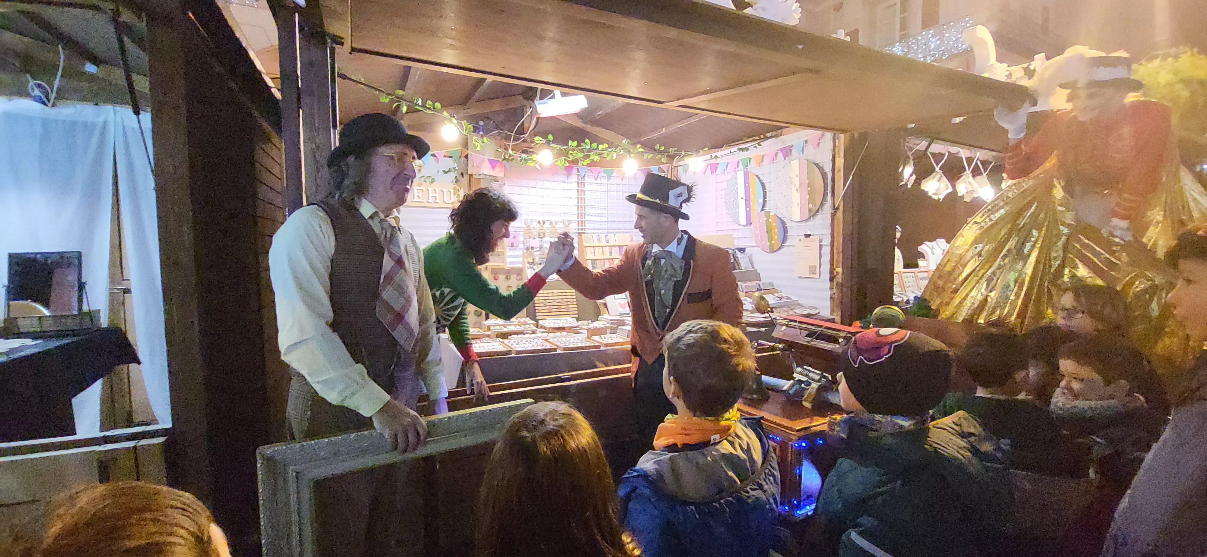 Muestra de Artesanía de Navidad de Huesca 2024.  Foto Mercedes Manterola