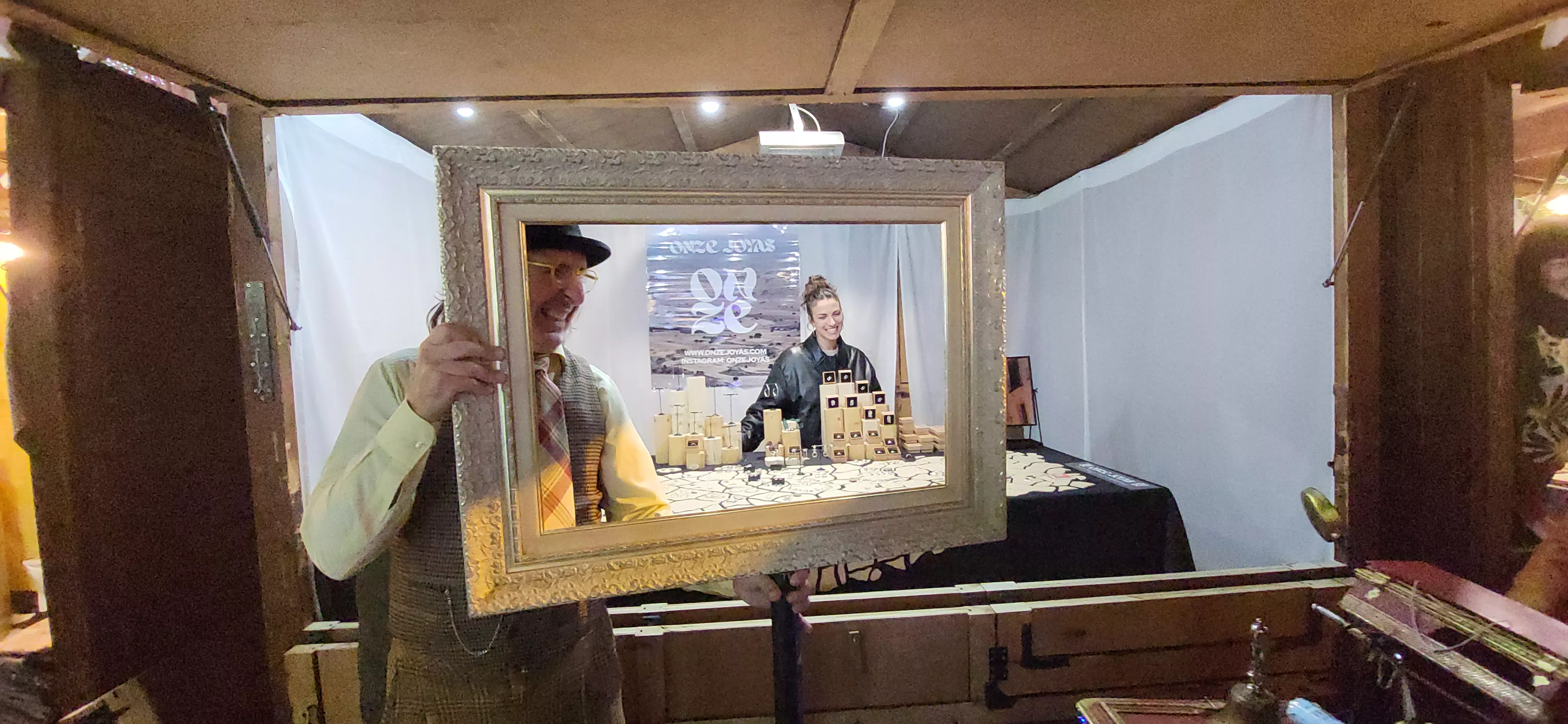 Muestra de Artesanía de Navidad de Huesca 2024.  Foto Mercedes Manterola