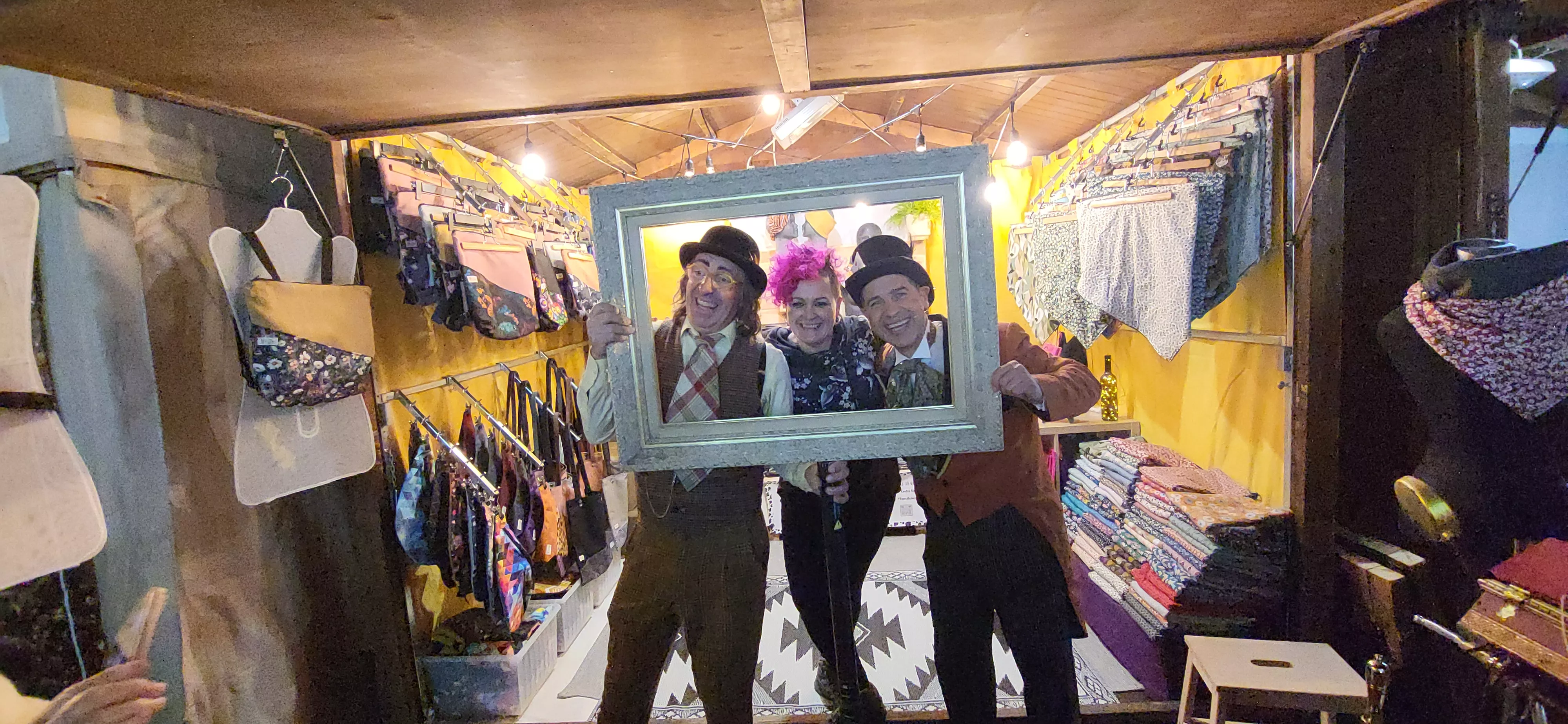 Muestra de Artesanía de Navidad de Huesca 2024.  Foto Mercedes Manterola