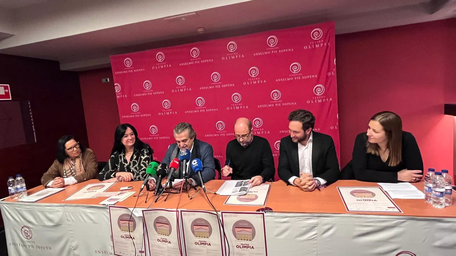 Presentación de la programación del primer semestre del año del centenario del Teatro Olimpia. Presentación de la programación del primer semestre del año del centenario del Teatro Olimpia.