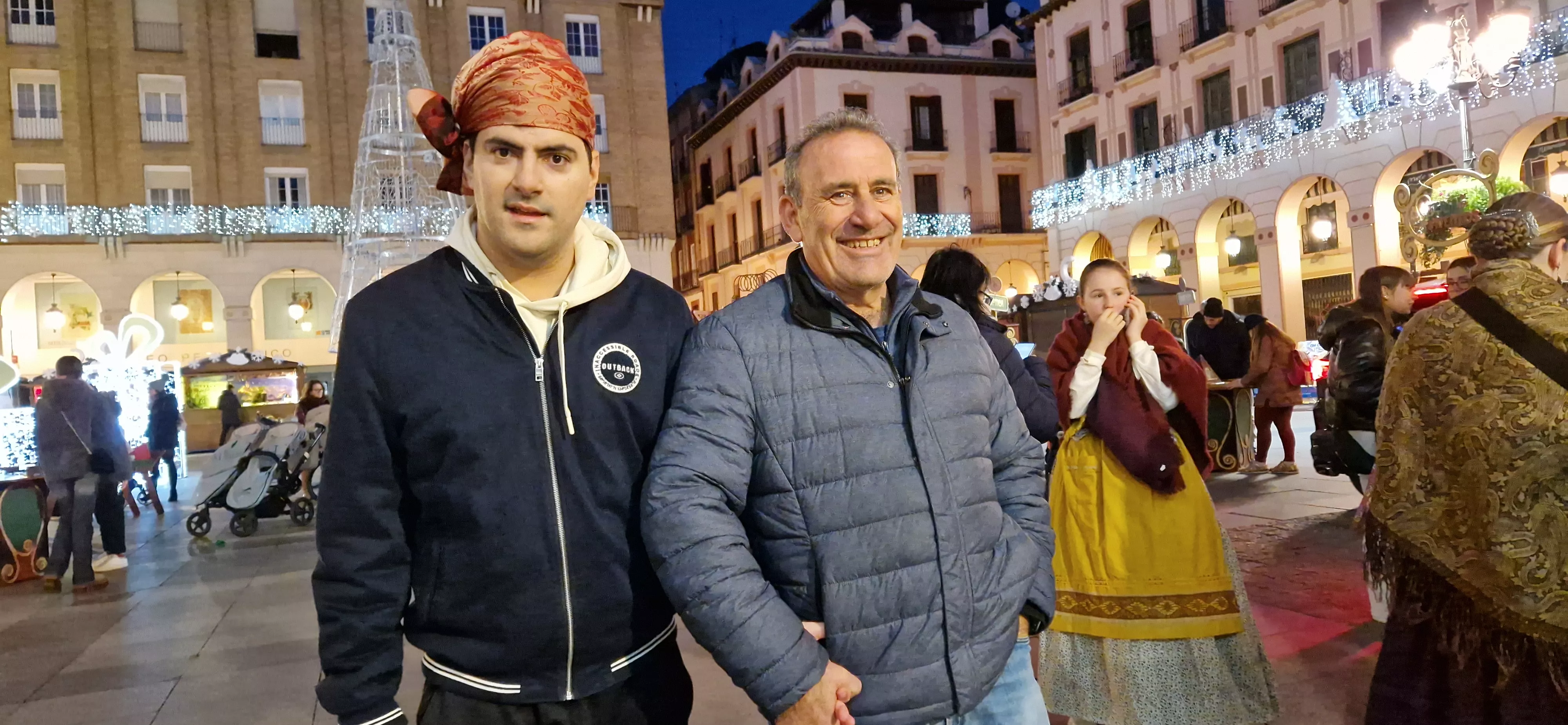Ronda Aguinaldo de Acordanza 2024 en Huesca. Foto Myriam Martínez