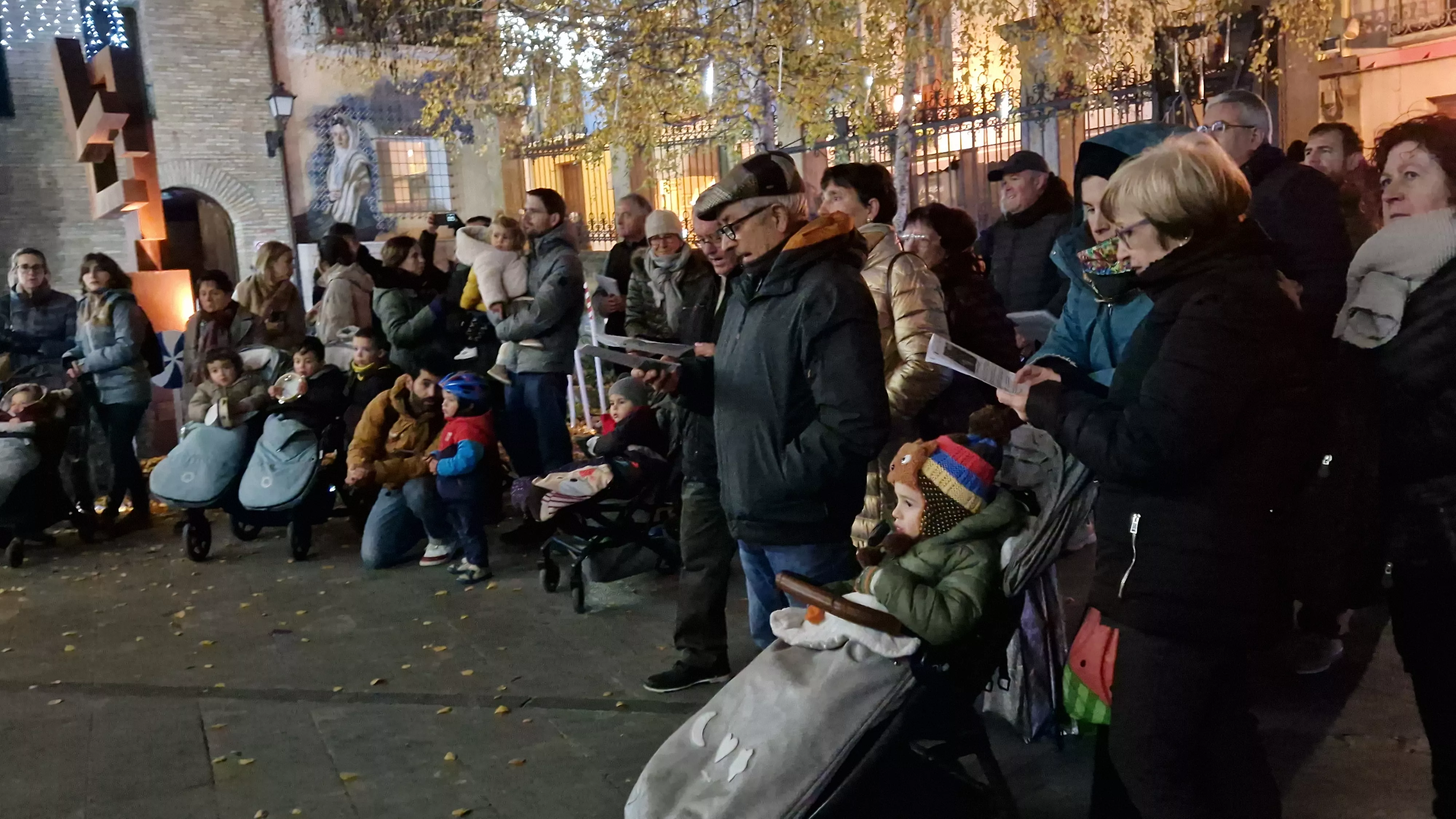 Ronda Aguinaldo de Acordanza 2024 en Huesca. Foto Myriam Martínez