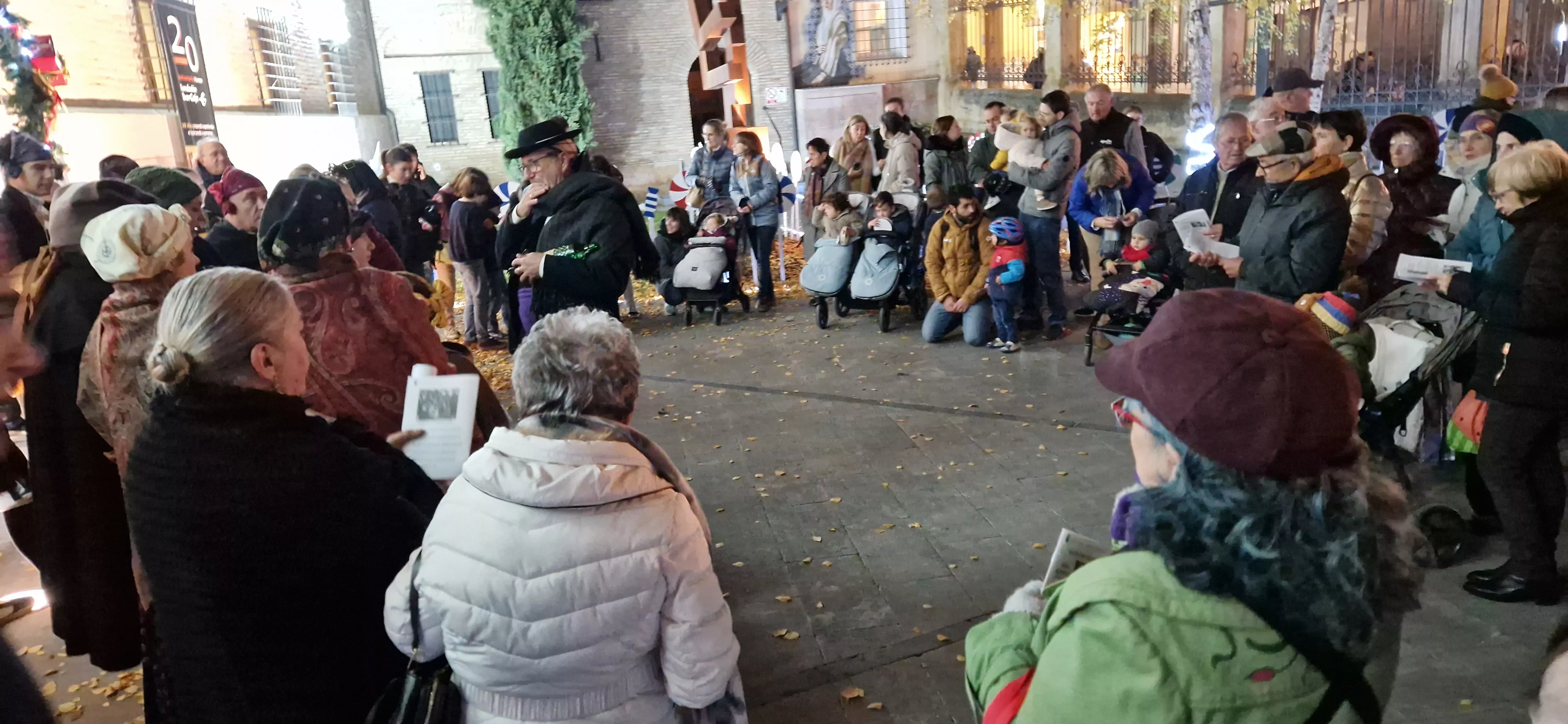 Ronda Aguinaldo de Acordanza 2024 en Huesca. Foto Myriam Martínez