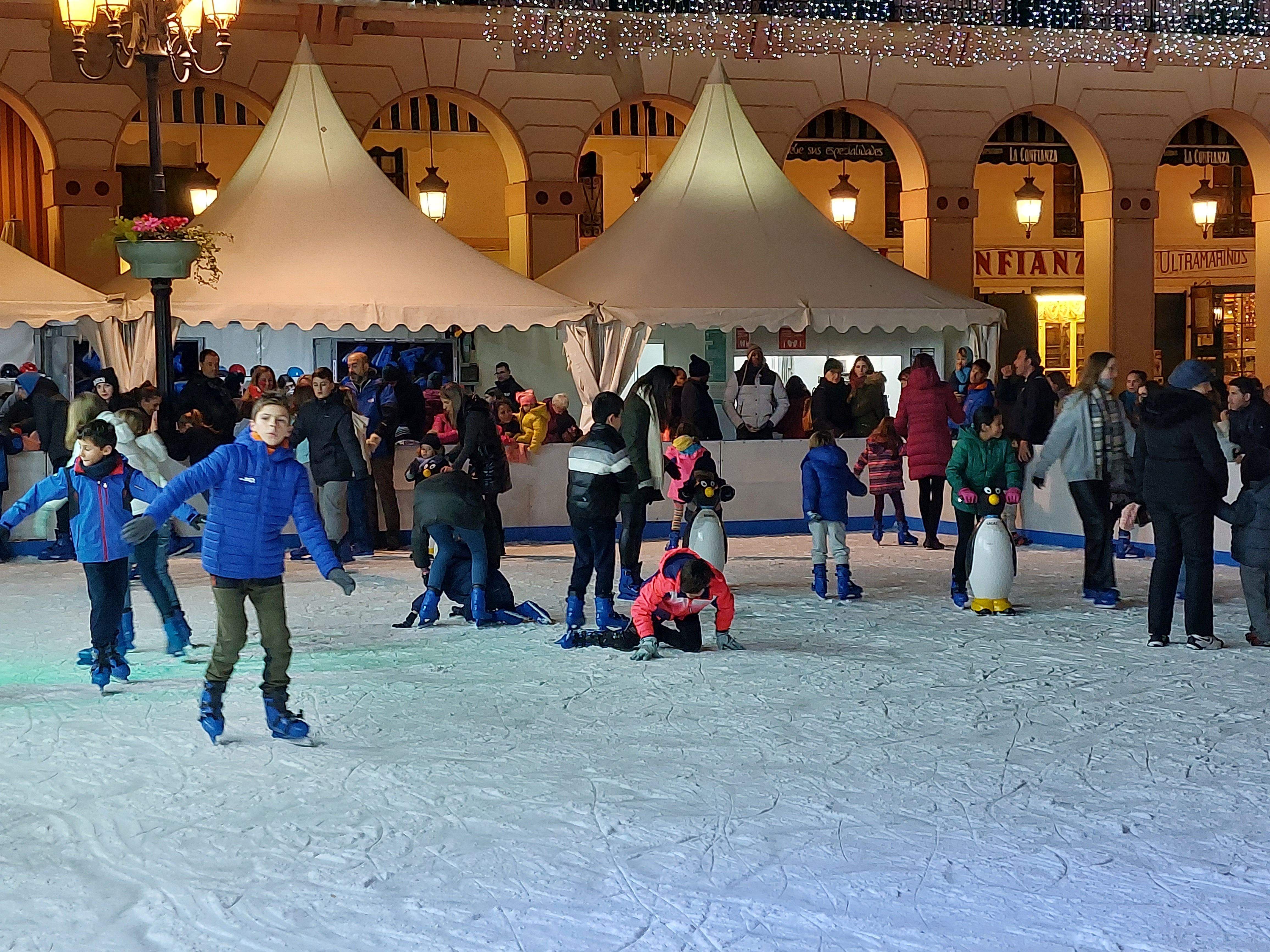 Pista de hielo de Huesca