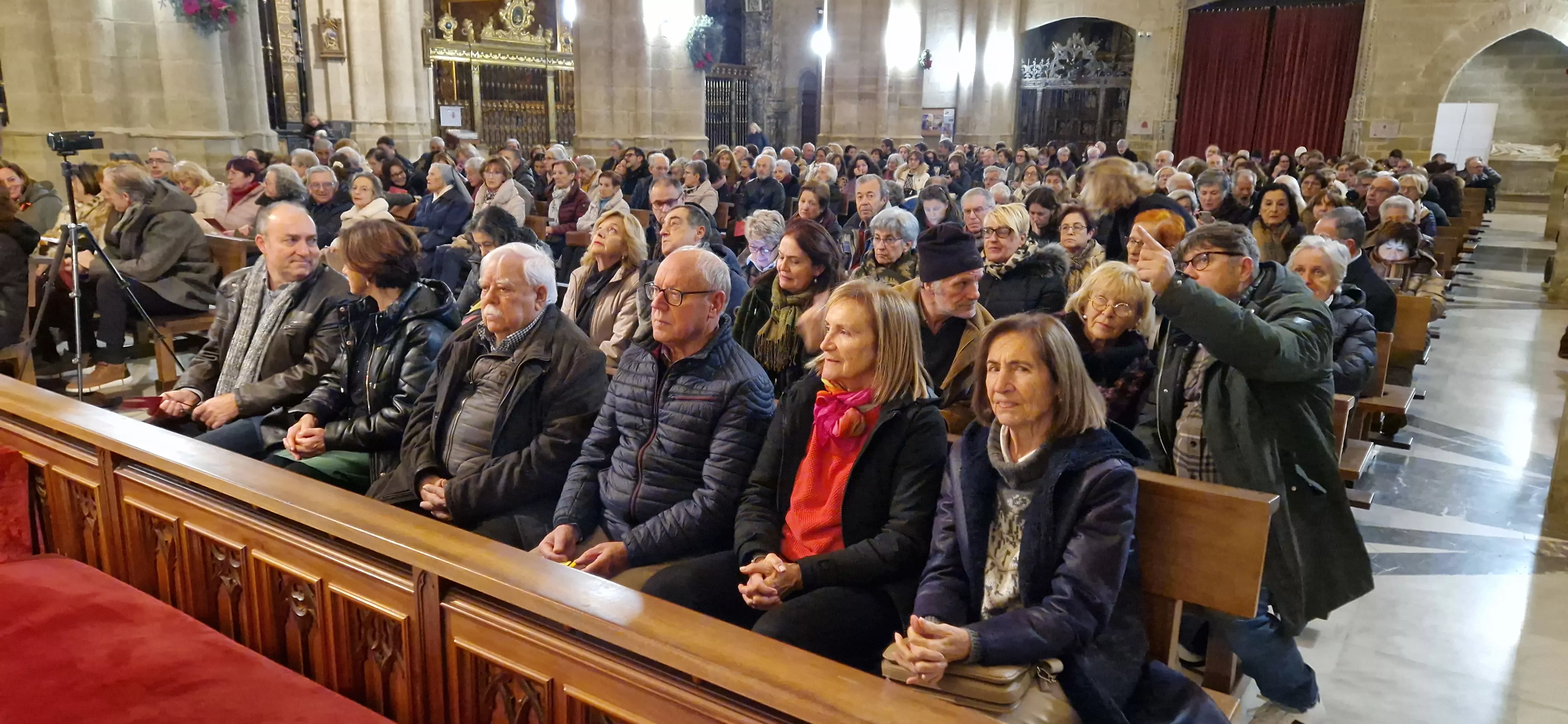 Concierto de Navidad del Campus de Huesca 2024 a cargo de la Coral Oscense. Foto Myriam Martínez