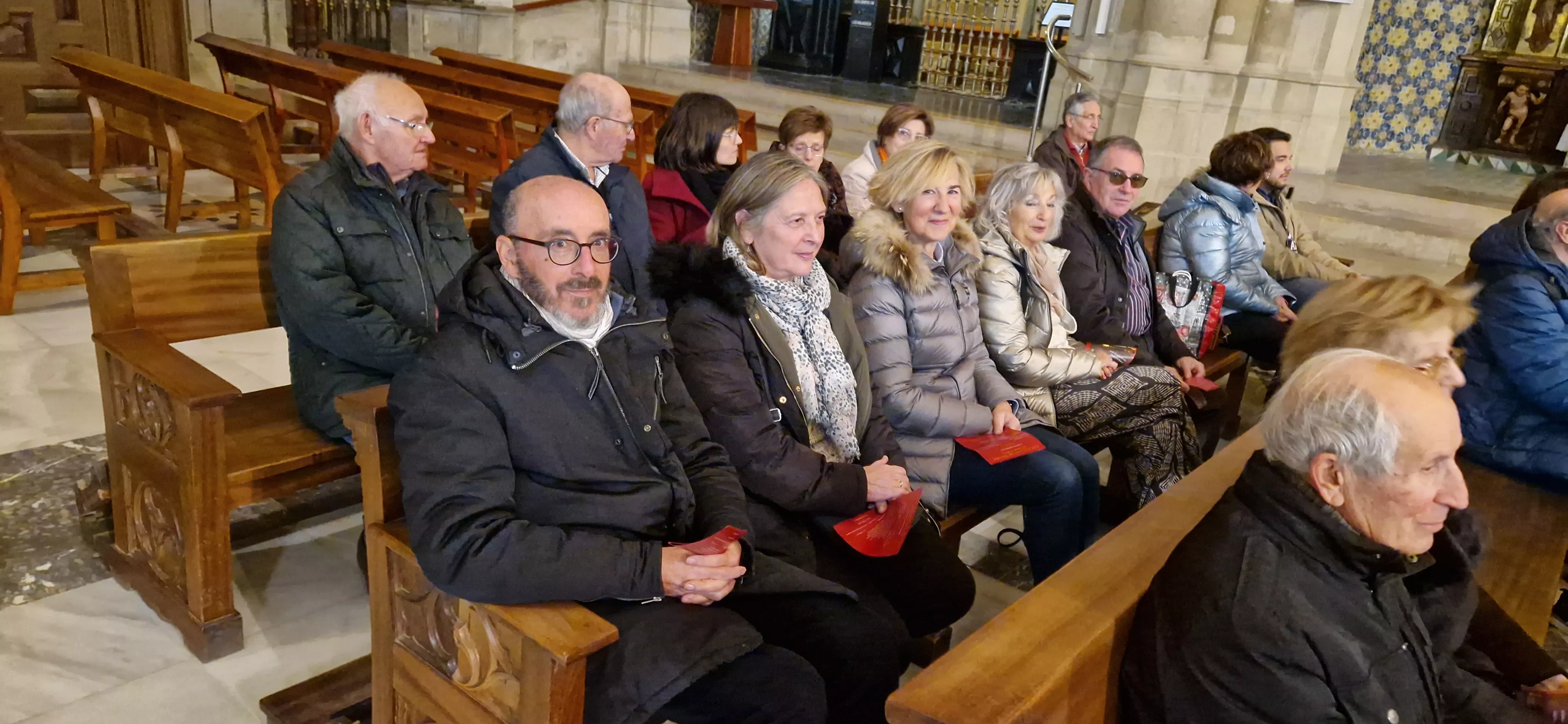 Concierto de Navidad del Campus de Huesca 2024 a cargo de la Coral Oscense. Foto Myriam Martínez