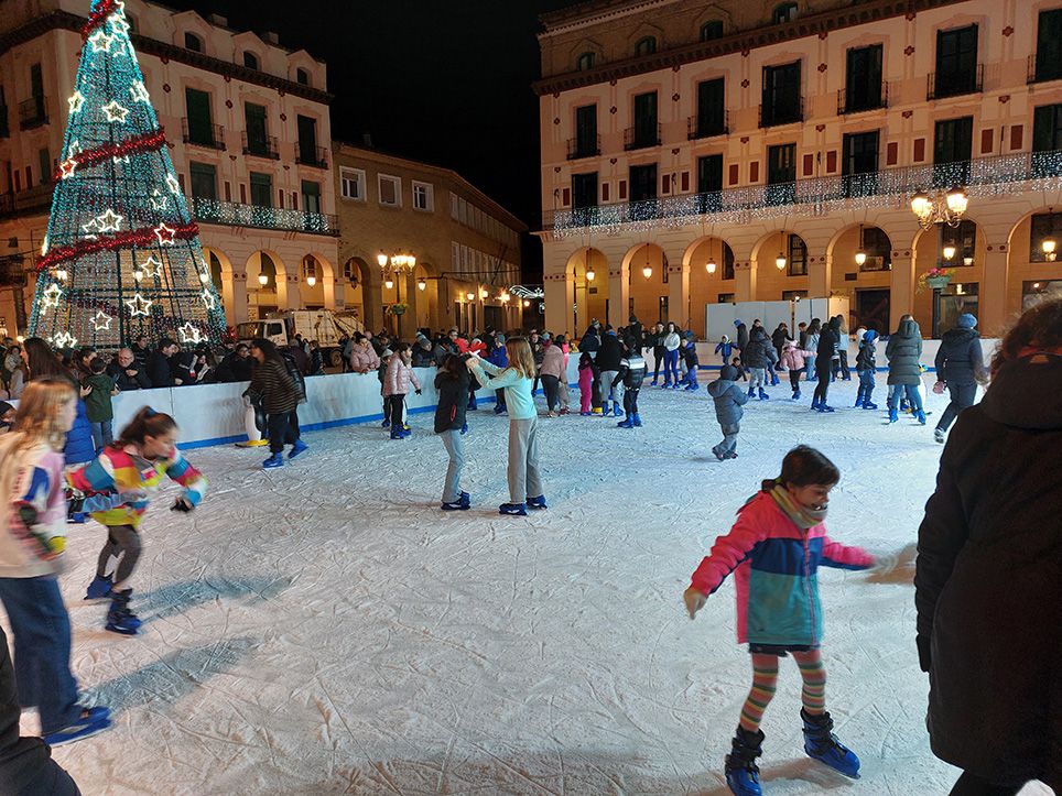 Pista de hielo de Huesca