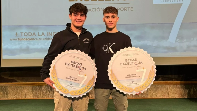 Gonzalo Isábal y Alejandro Gállego, del Bádminton Huesca La Magia Gonzalo Isábal y Alejandro Gállego, del Bádminton Huesca La Magia
