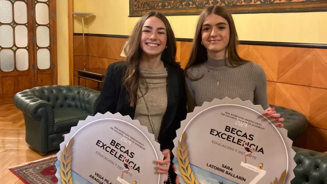 Vega Araguás y Sara Latorre, del CA Intec-Zoiti Vega Araguás y Sara Latorre, del CA Intec-Zoiti