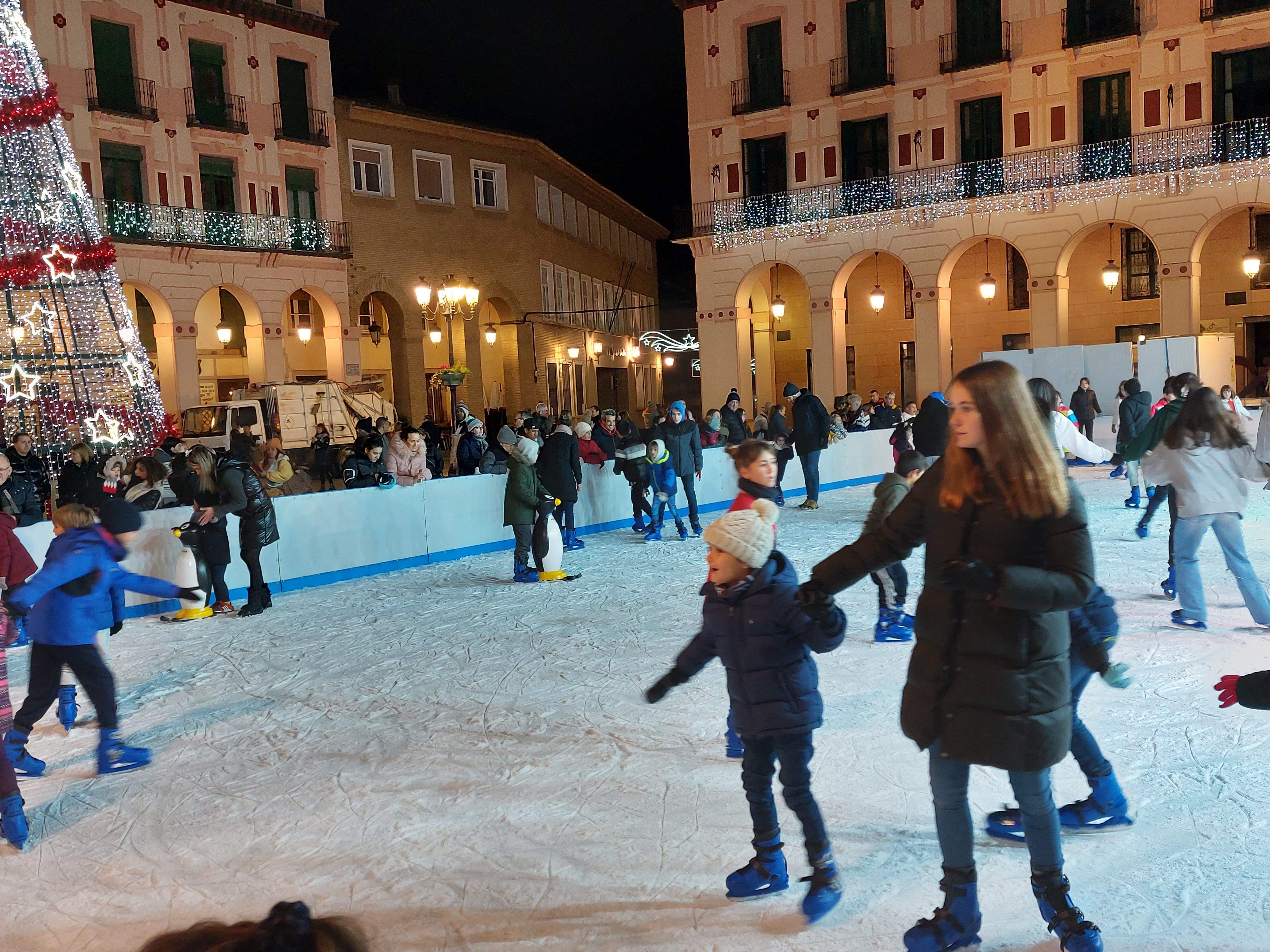 Pista de hielo de Huesca