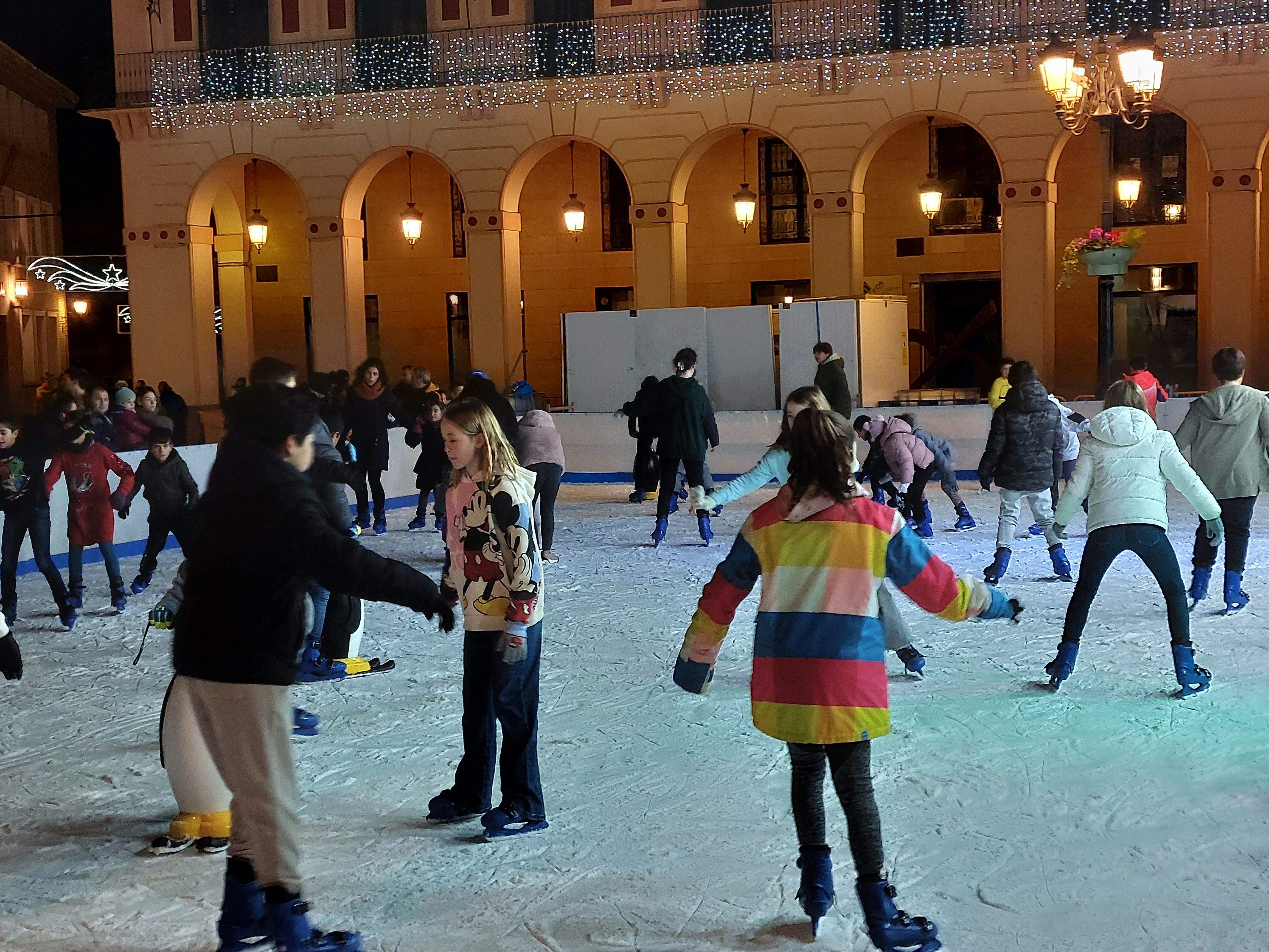 Pista de hielo de Huesca