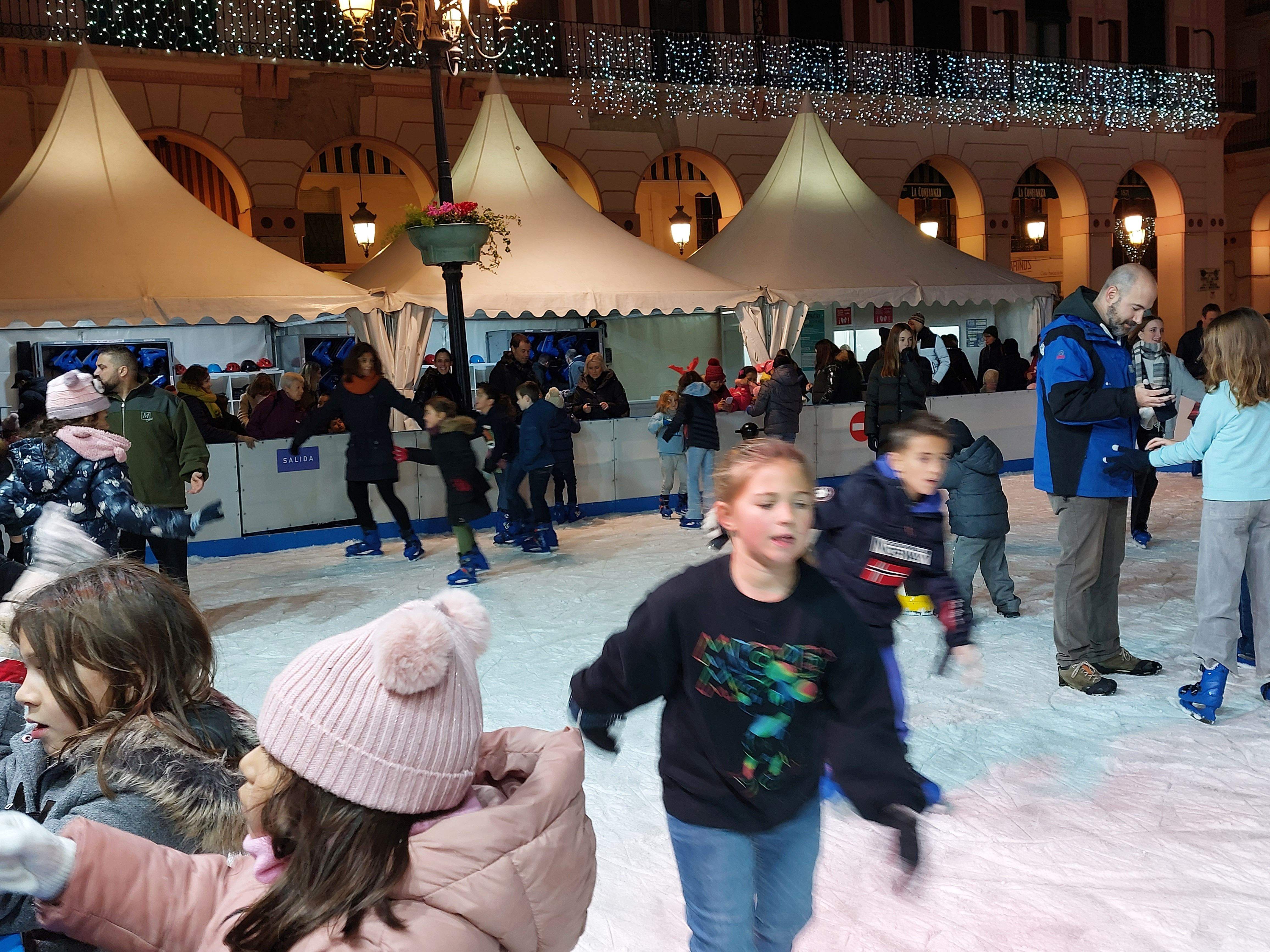 Pista de hielo de Huesca