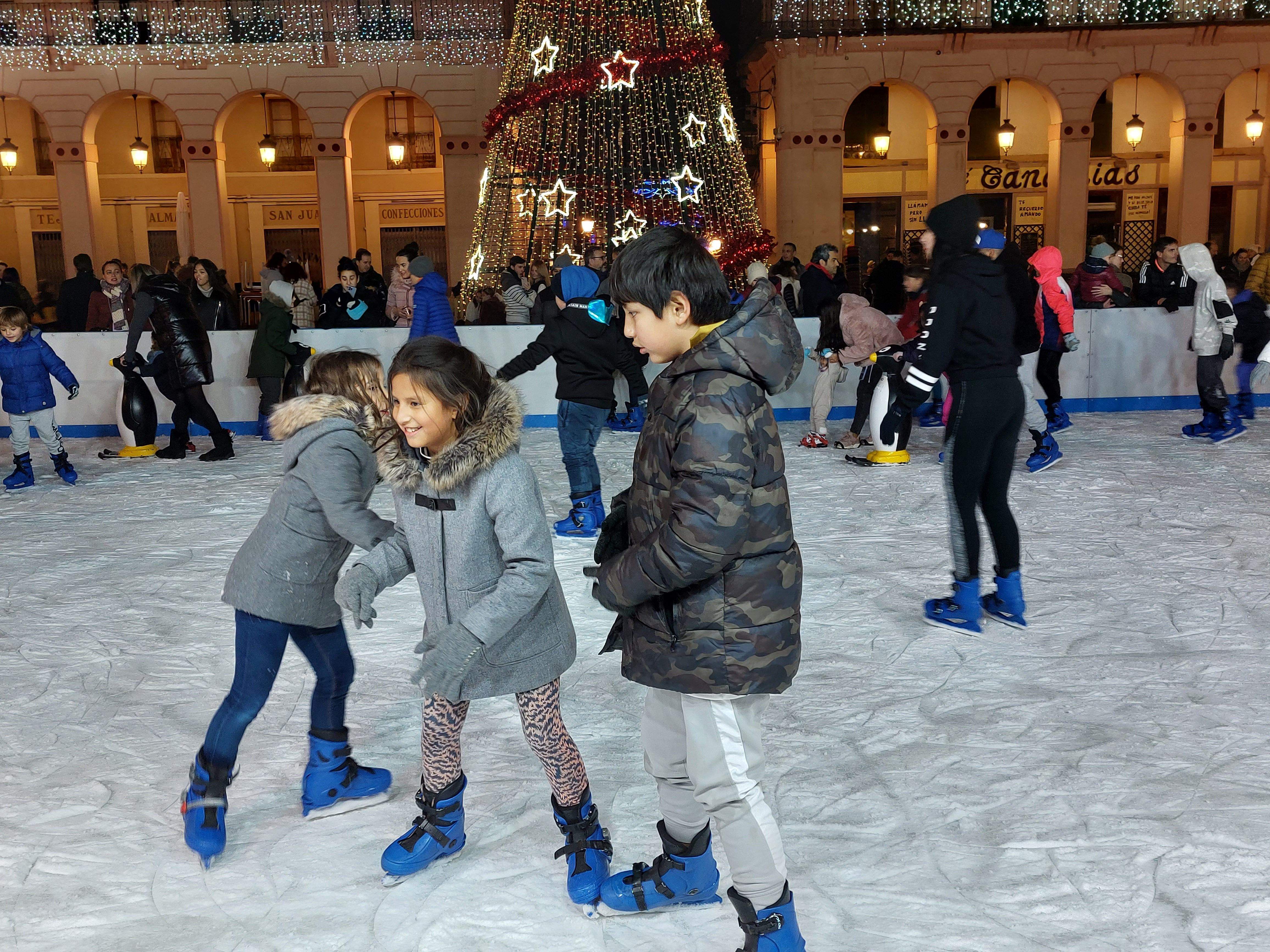 Pista de hielo de Huesca