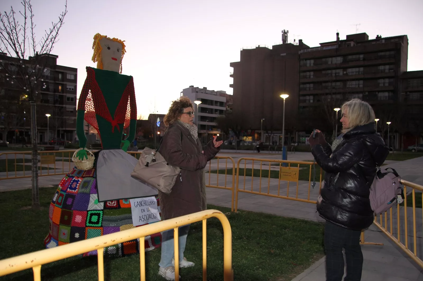 Presentación de la Castañera del barrio del Perpetuo Socorro. Foto Carlos Neofato 