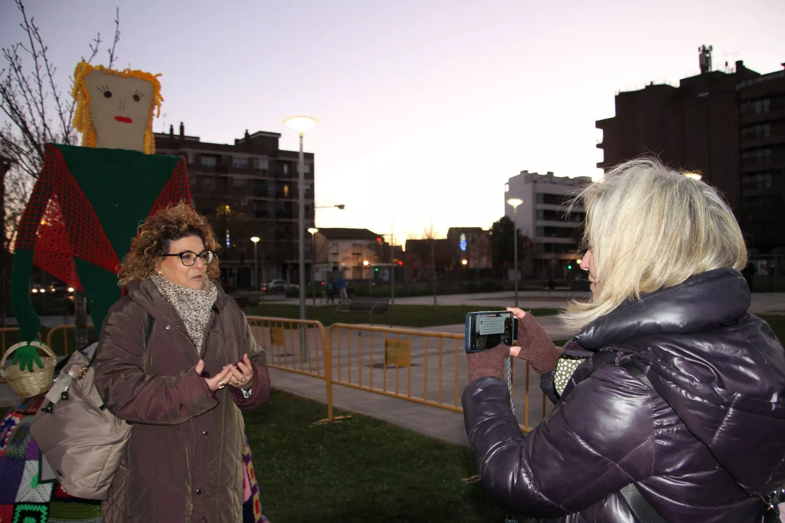 Presentación de la Castañera del barrio del Perpetuo Socorro. Foto Carlos Neofato 