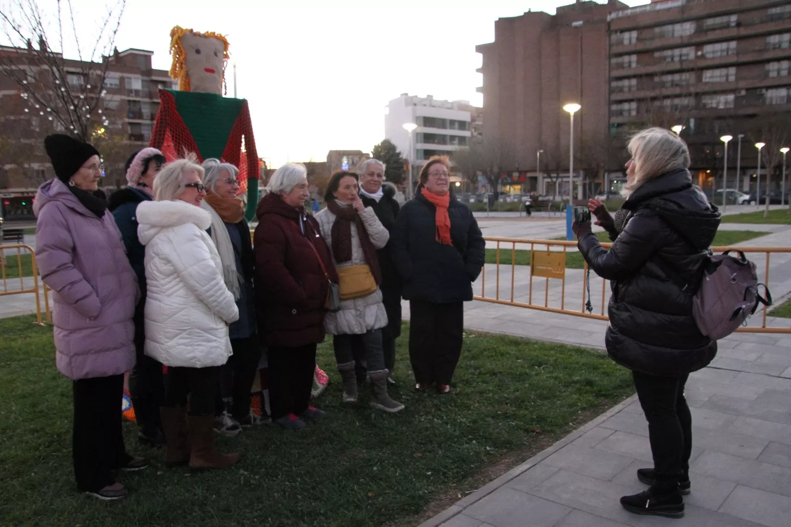Presentación de la Castañera del barrio del Perpetuo Socorro. Foto Carlos Neofato 