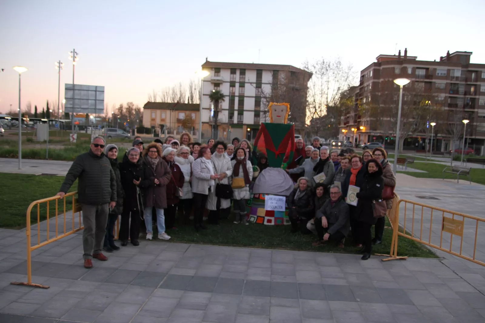 Presentación de la Castañera del barrio del Perpetuo Socorro. Foto Carlos Neofato 