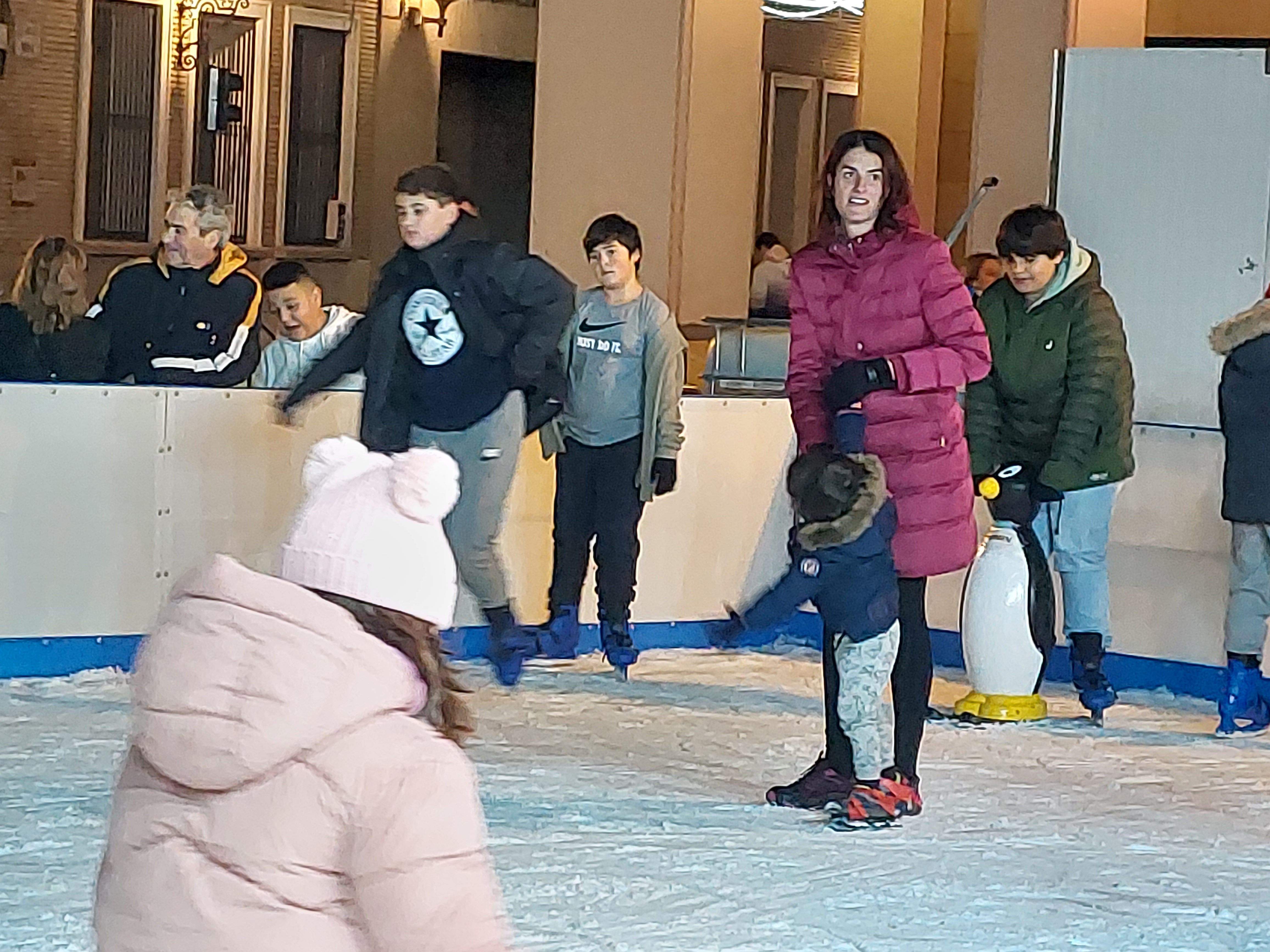 Pista de hielo de Huesca