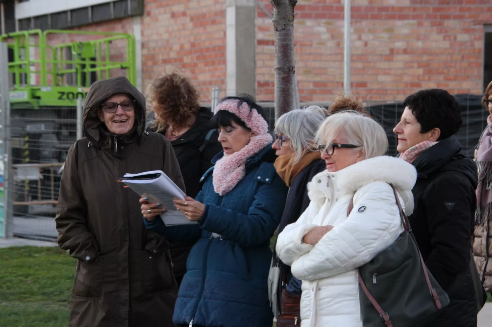 Presentación de la Castañera del barrio del Perpetuo Socorro. Foto Carlos Neofato 