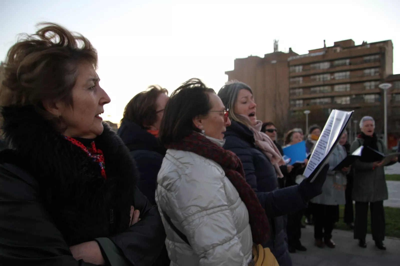 Presentación de la Castañera del barrio del Perpetuo Socorro. Foto Carlos Neofato 