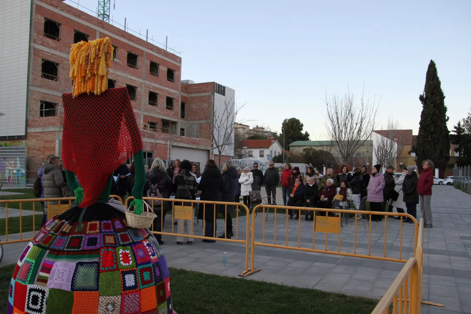 Presentación de la Castañera del barrio del Perpetuo Socorro. Foto Carlos Neofato 