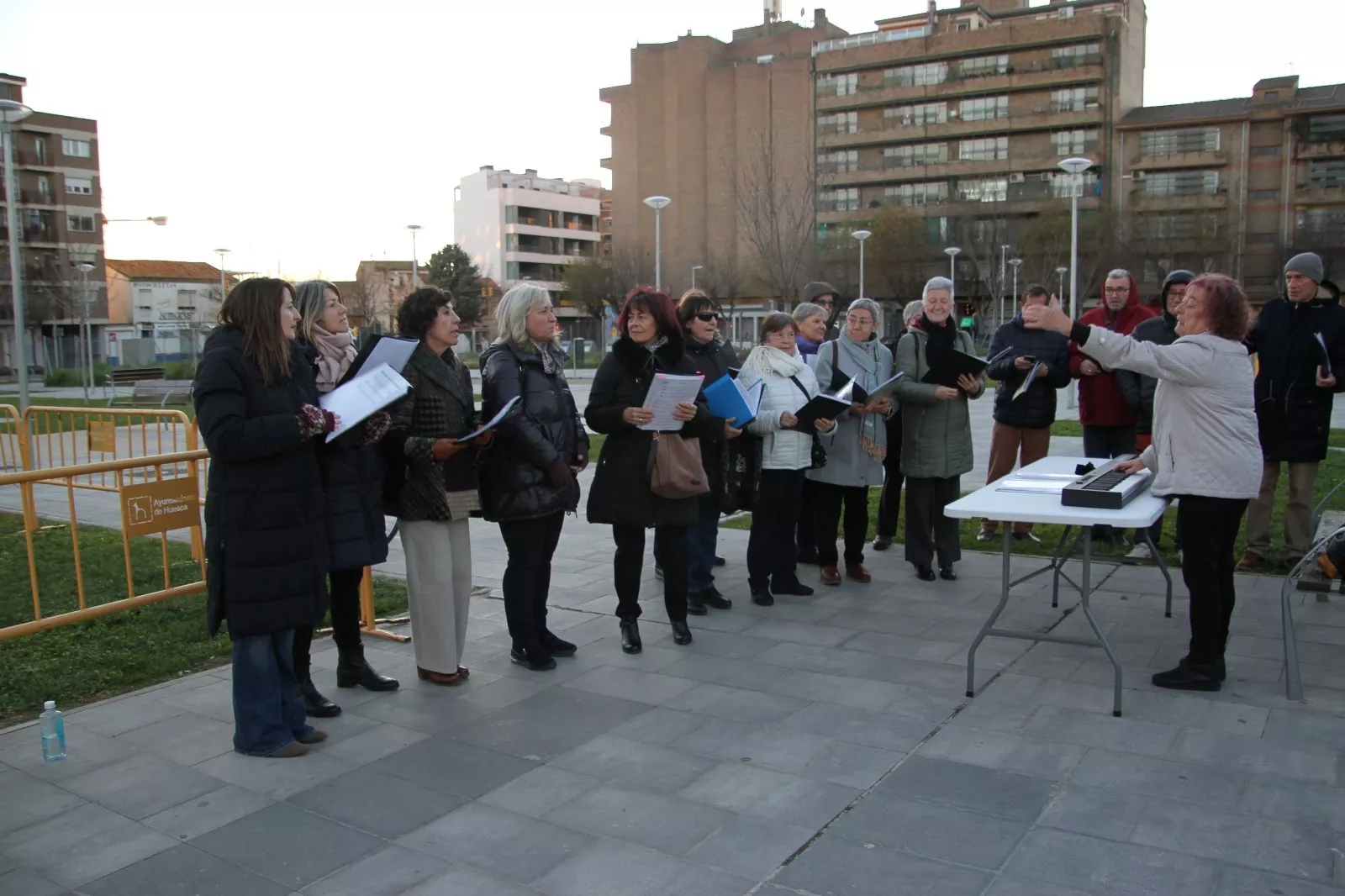 Presentación de la Castañera del barrio del Perpetuo Socorro. Foto Carlos Neofato 