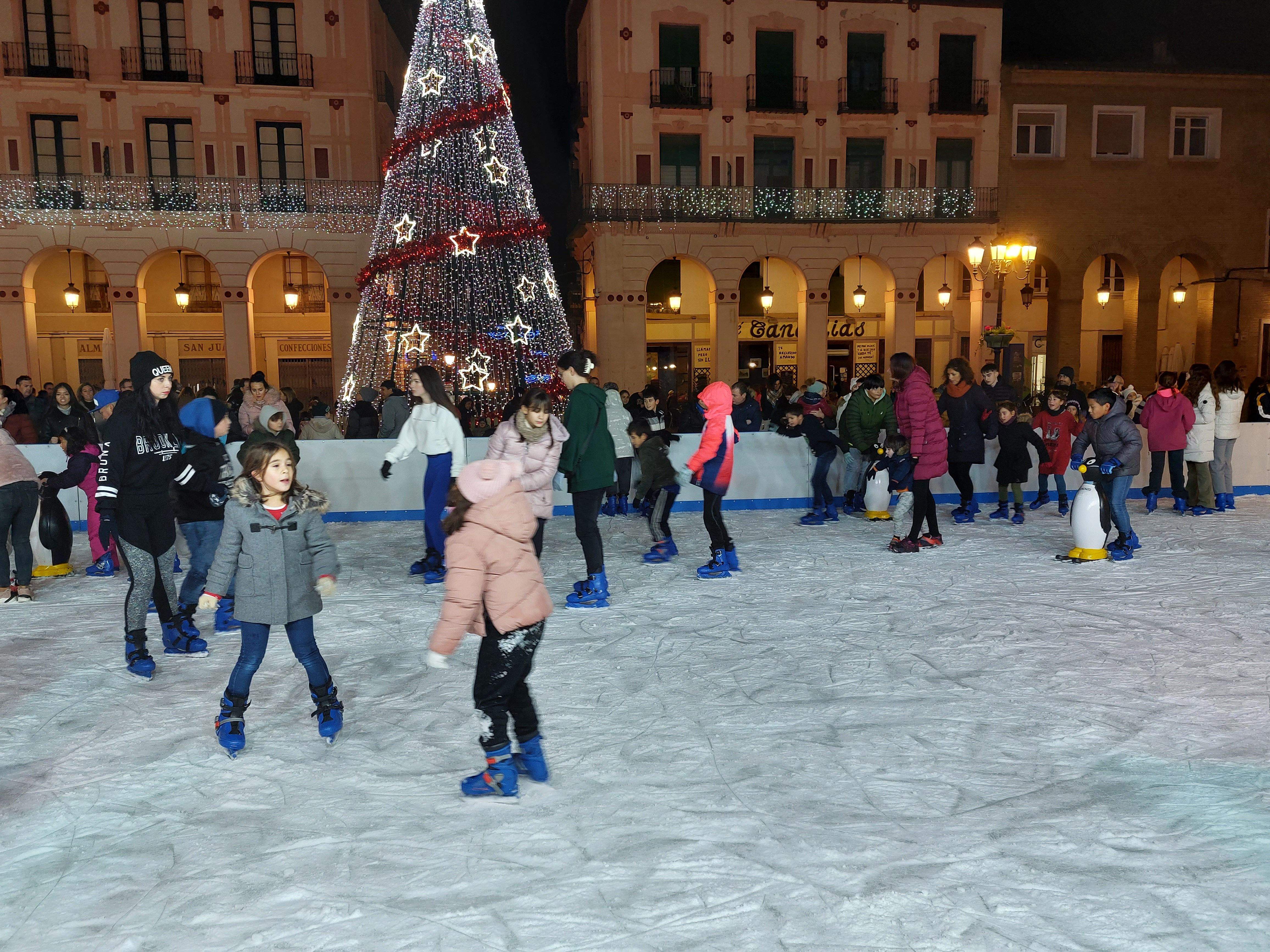 Pista de hielo de Huesca