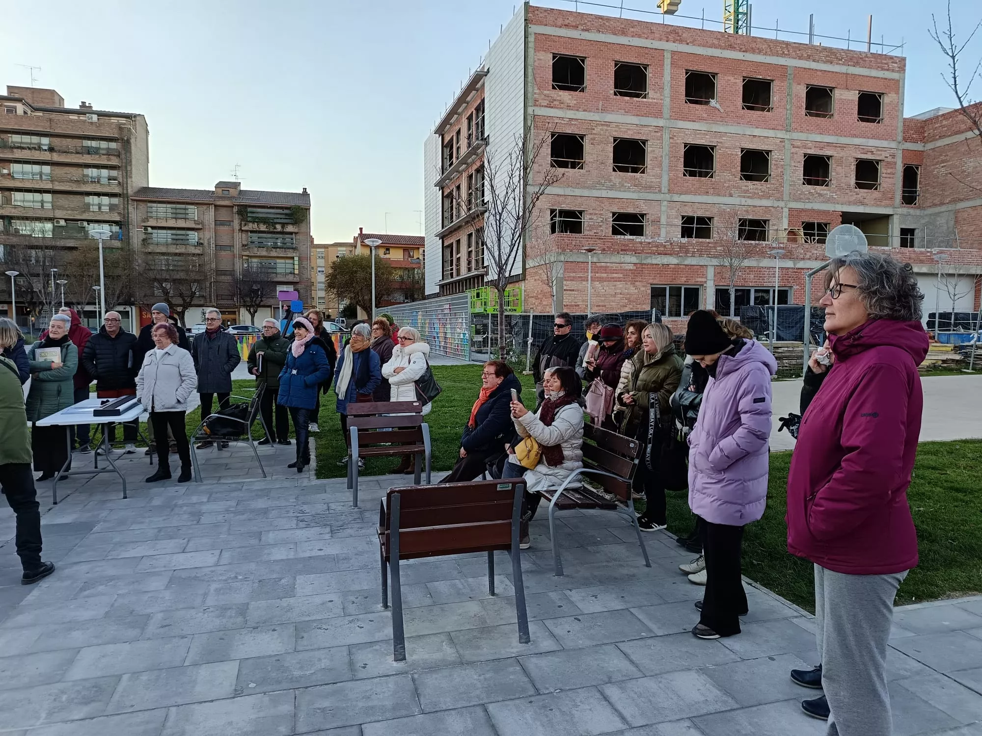 Presentación de la Castañera del barrio del Perpetuo Socorro. 
