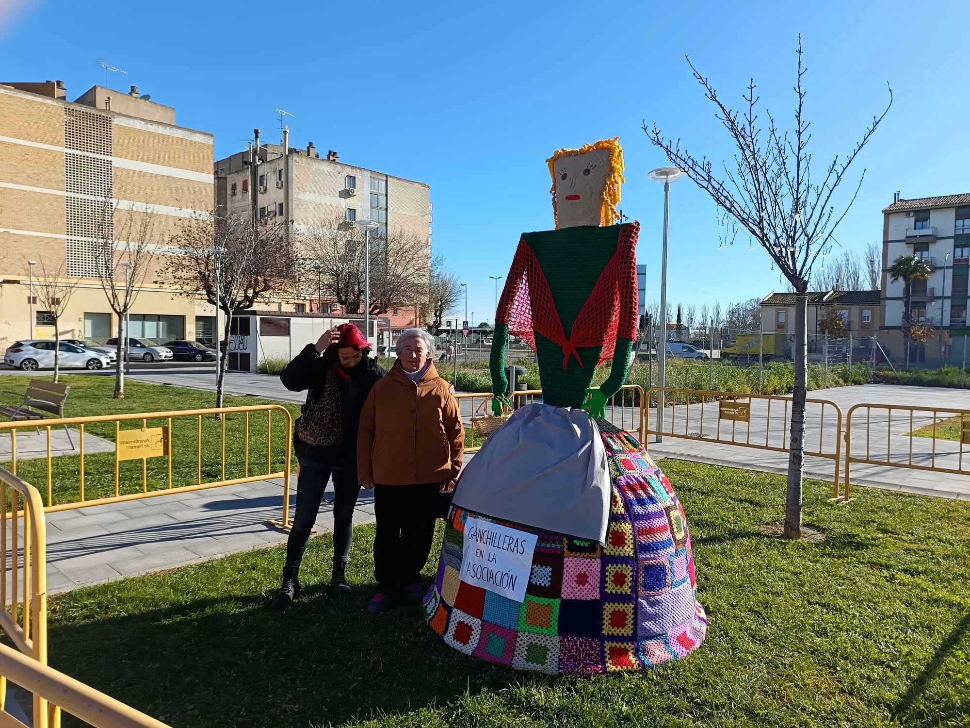 Presentación de la Castañera del barrio del Perpetuo Socorro. 