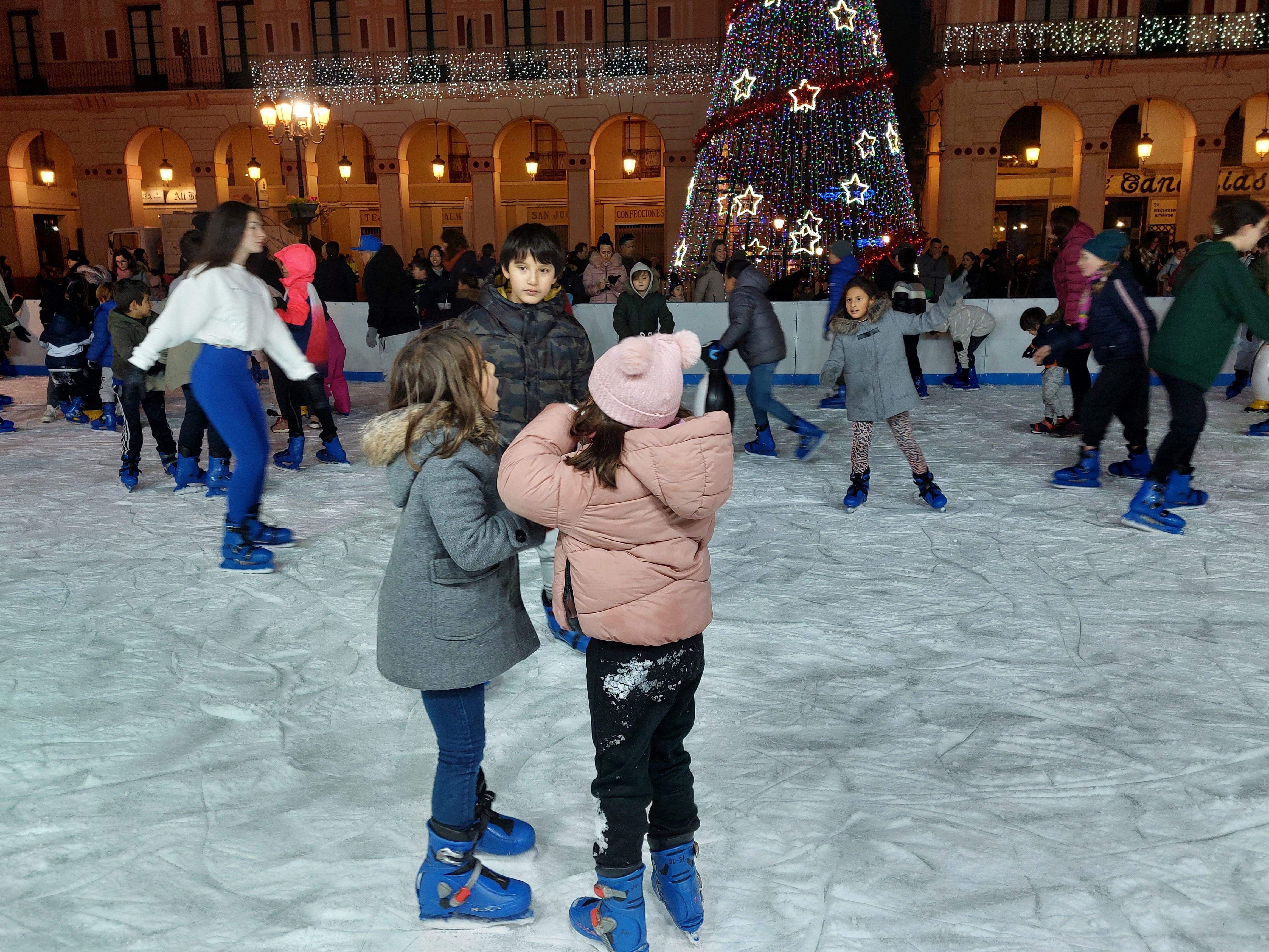 Pista de hielo de Huesca