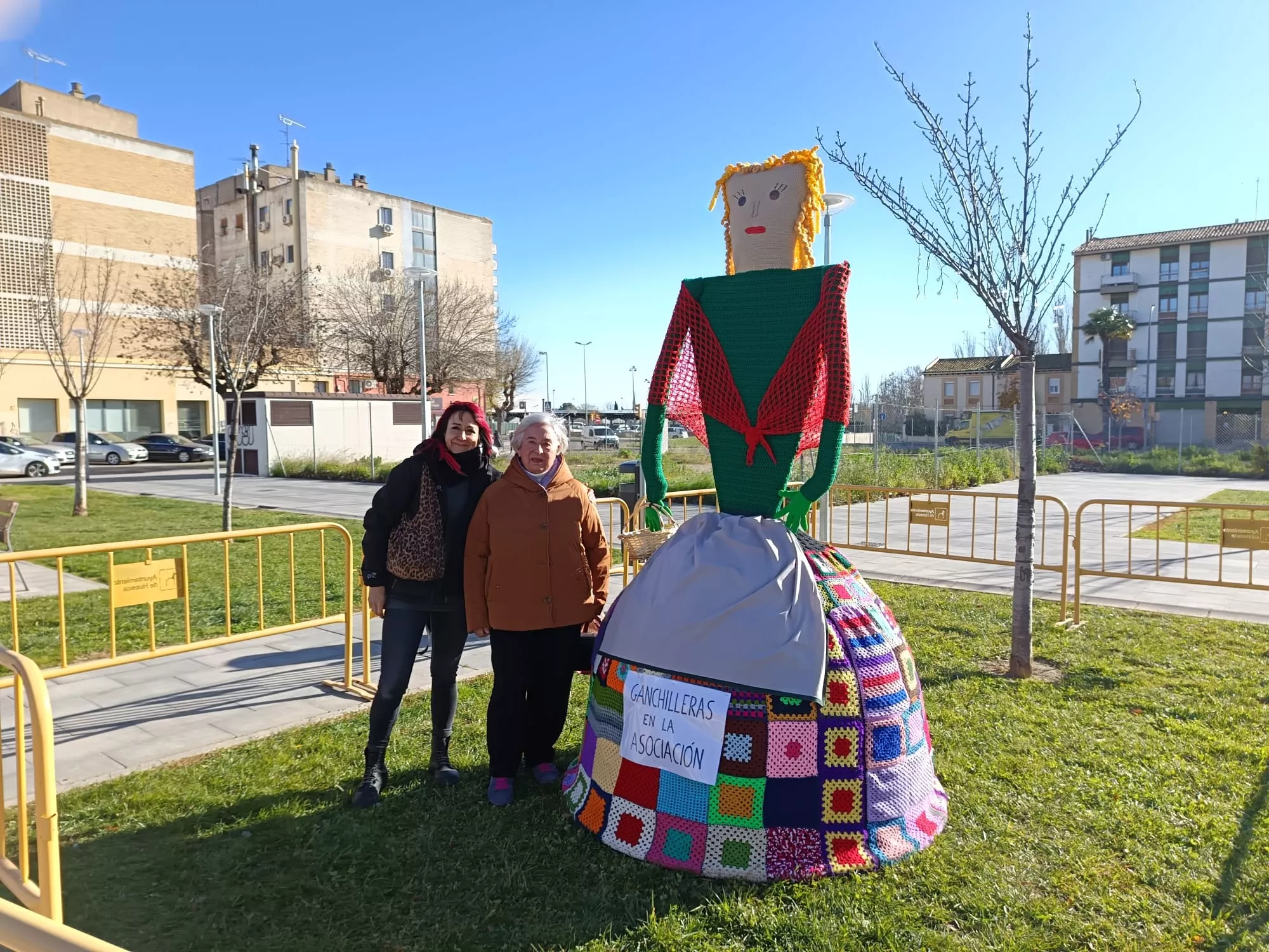Presentación de la Castañera del barrio del Perpetuo Socorro. 