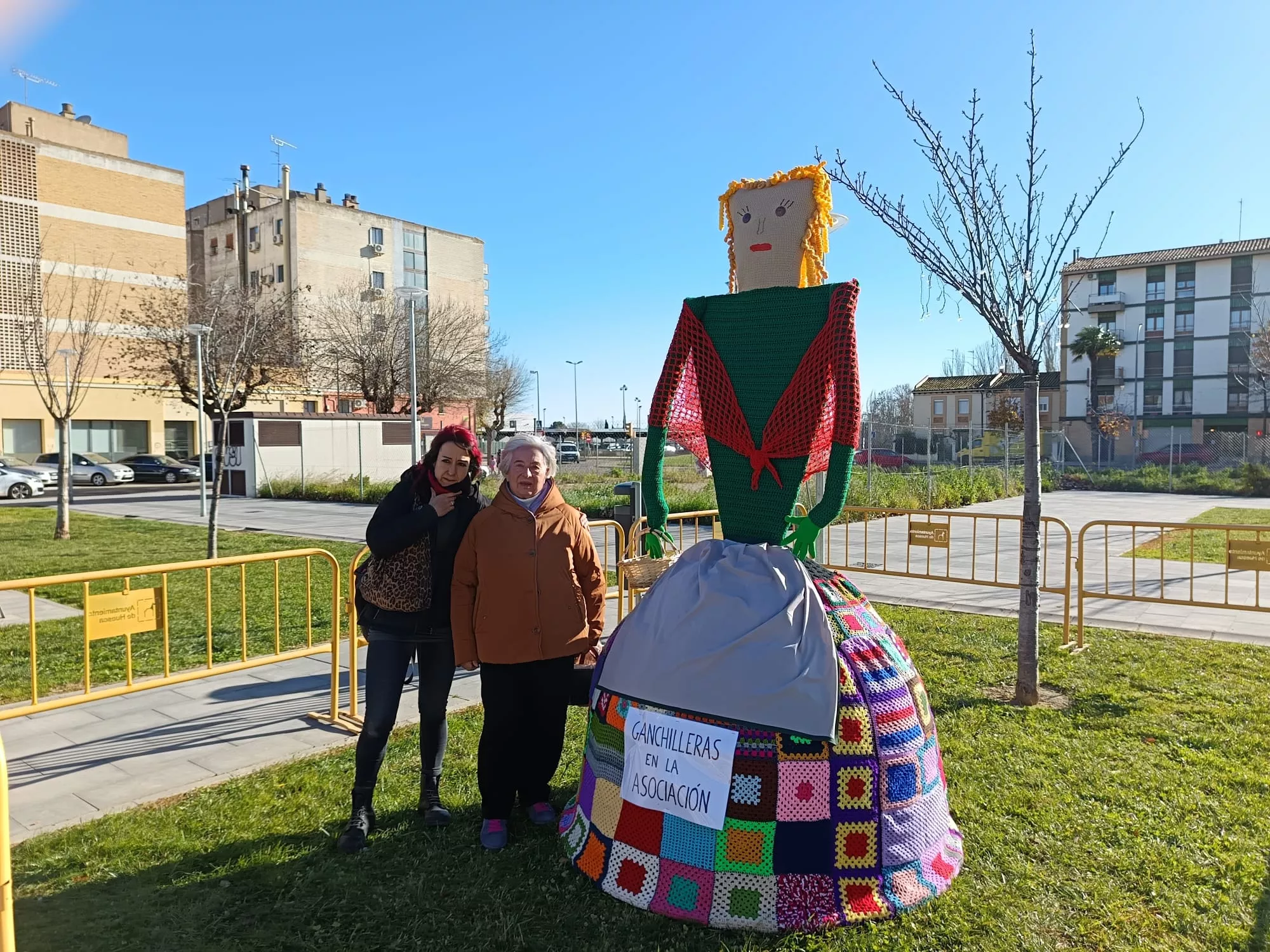 Presentación de la Castañera del barrio del Perpetuo Socorro. 