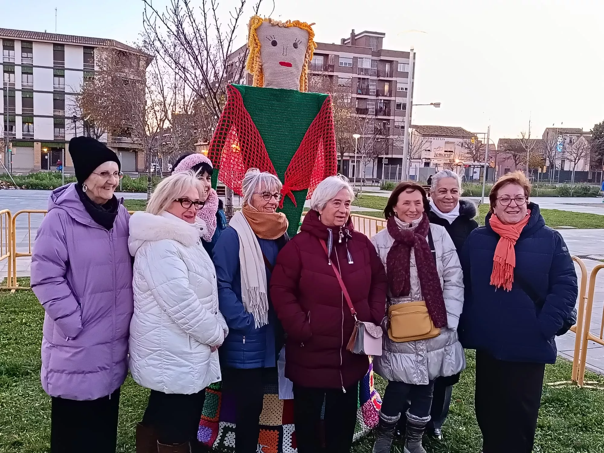 Presentación de la Castañera del barrio del Perpetuo Socorro. 