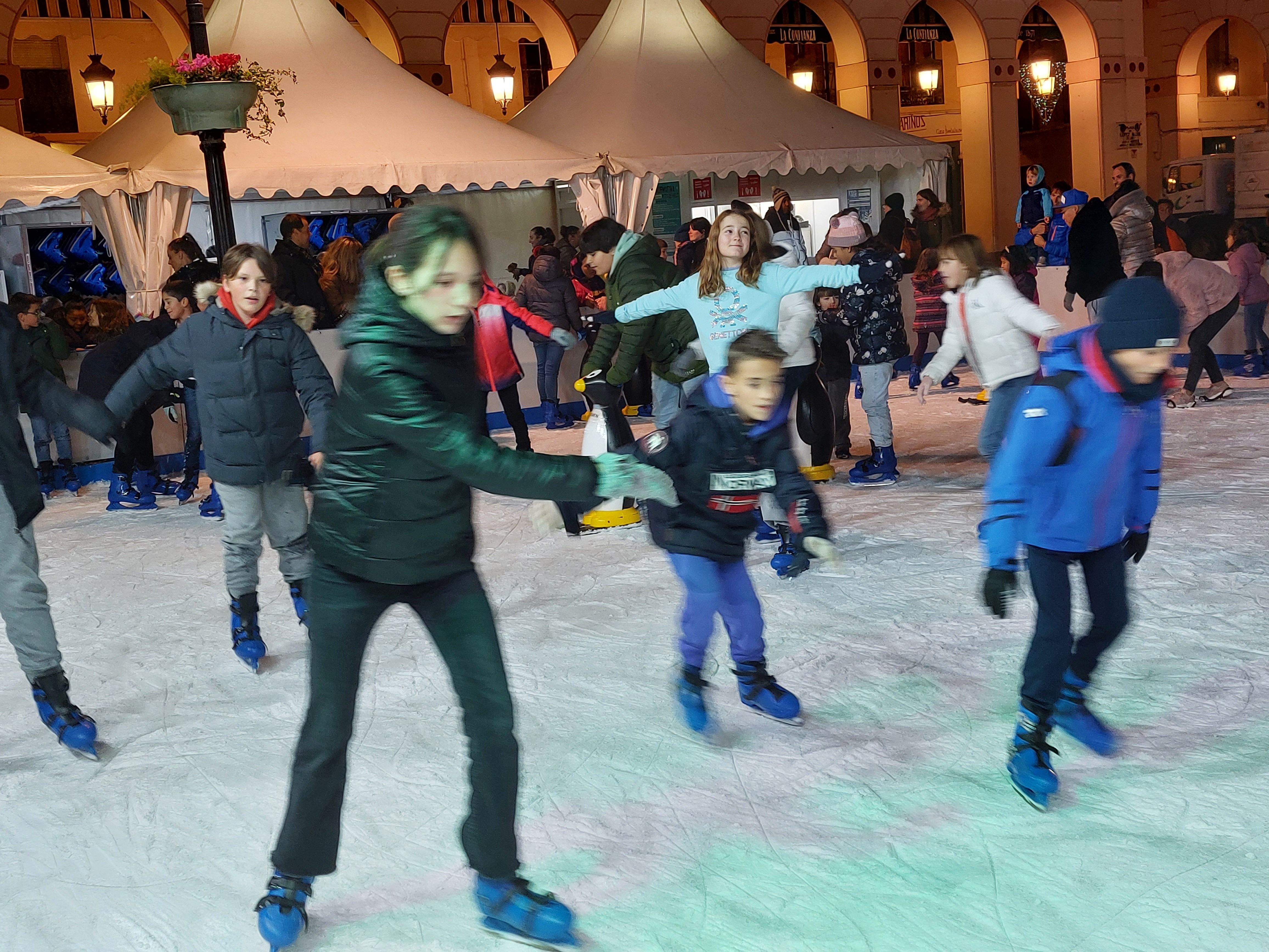 Pista de hielo de Huesca