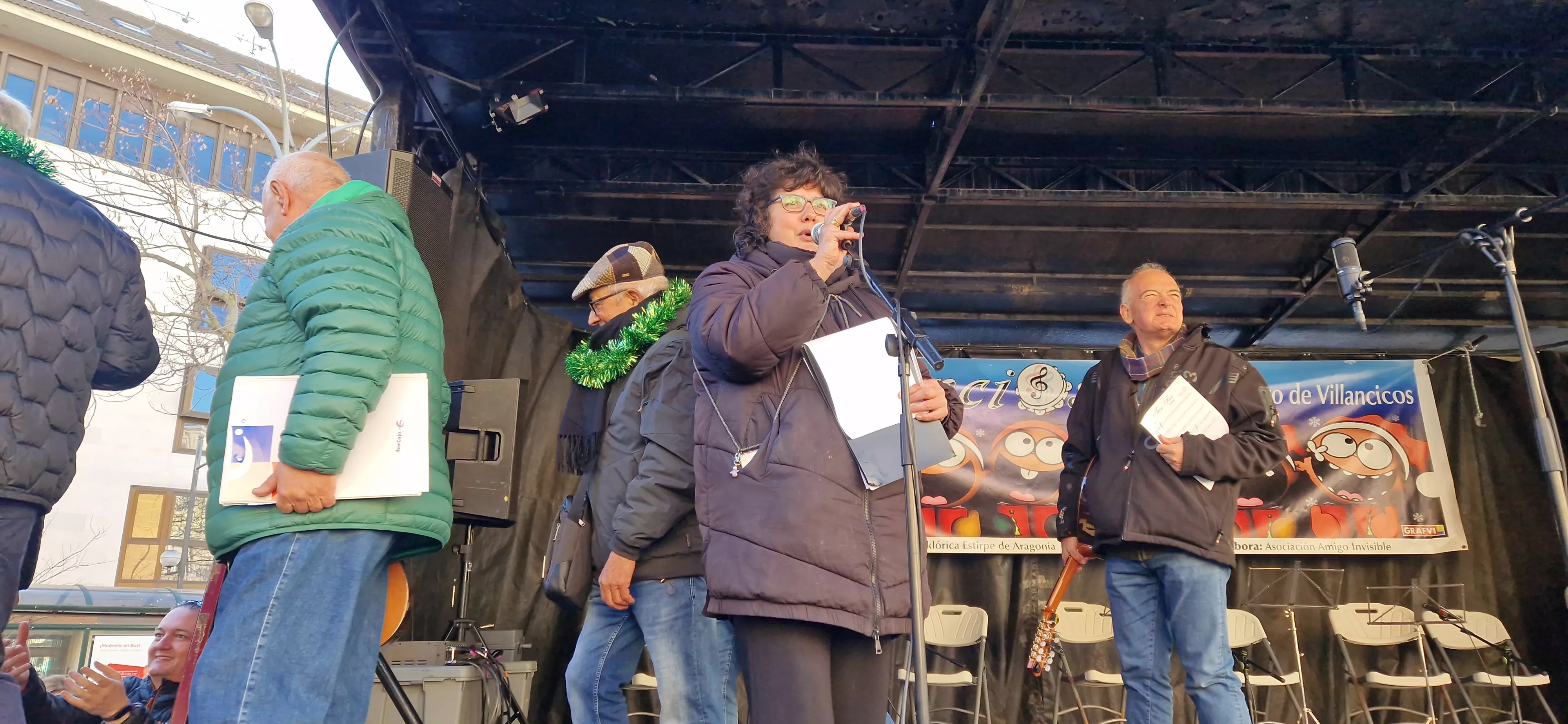 Villancicosca 2024 en Huesca. Foto Myriam Martínez 