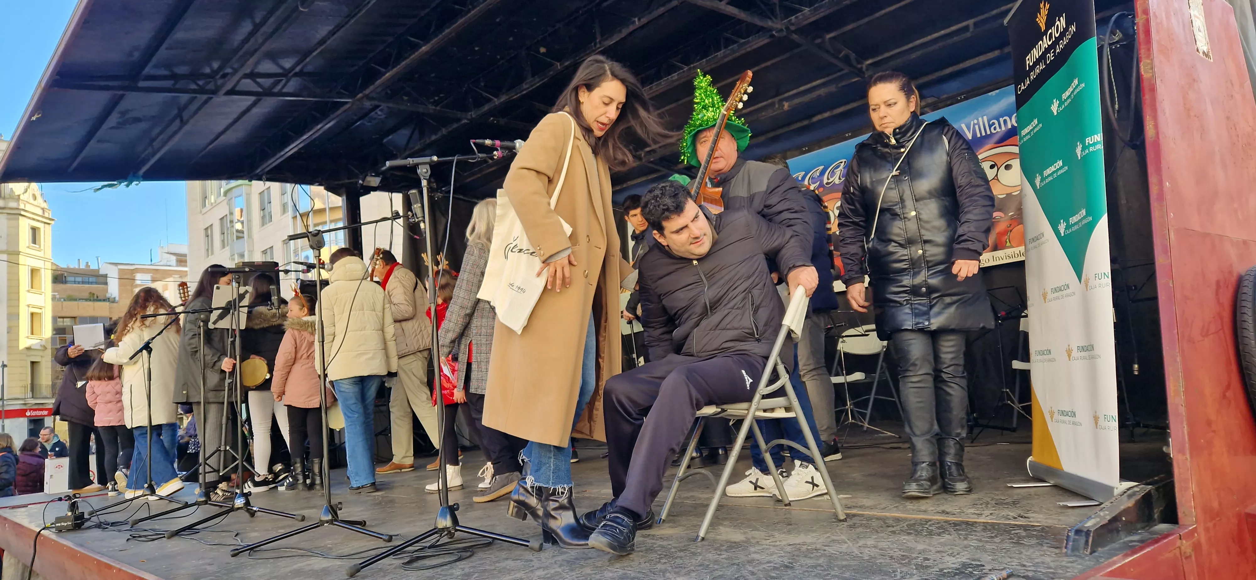 Villancicosca 2024 en Huesca. Foto Myriam Martínez 