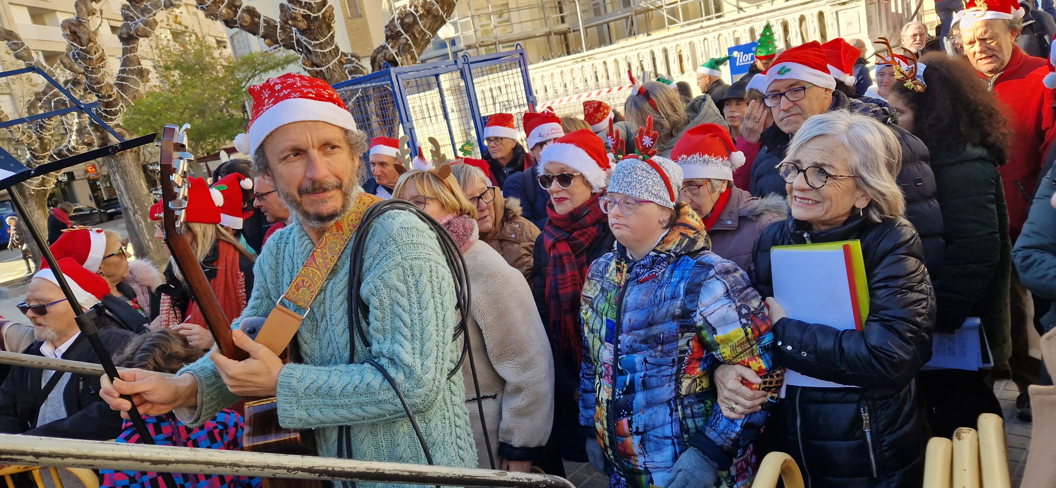 Villancicosca 2024 en Huesca. Foto Myriam Martínez 