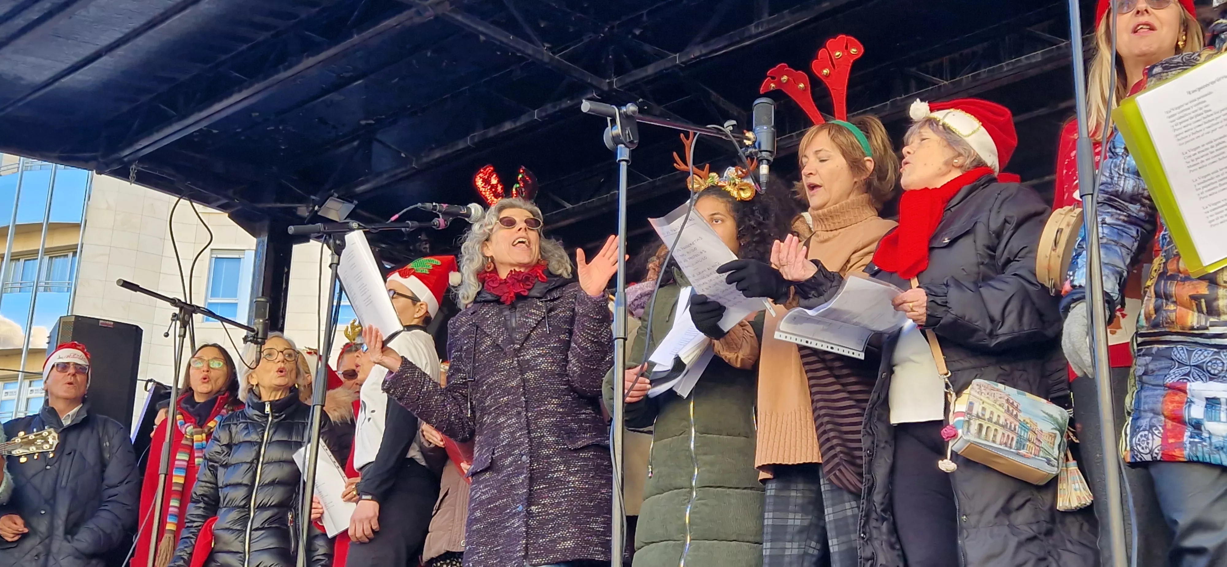 Villancicosca 2024 en Huesca. Foto Myriam Martínez 