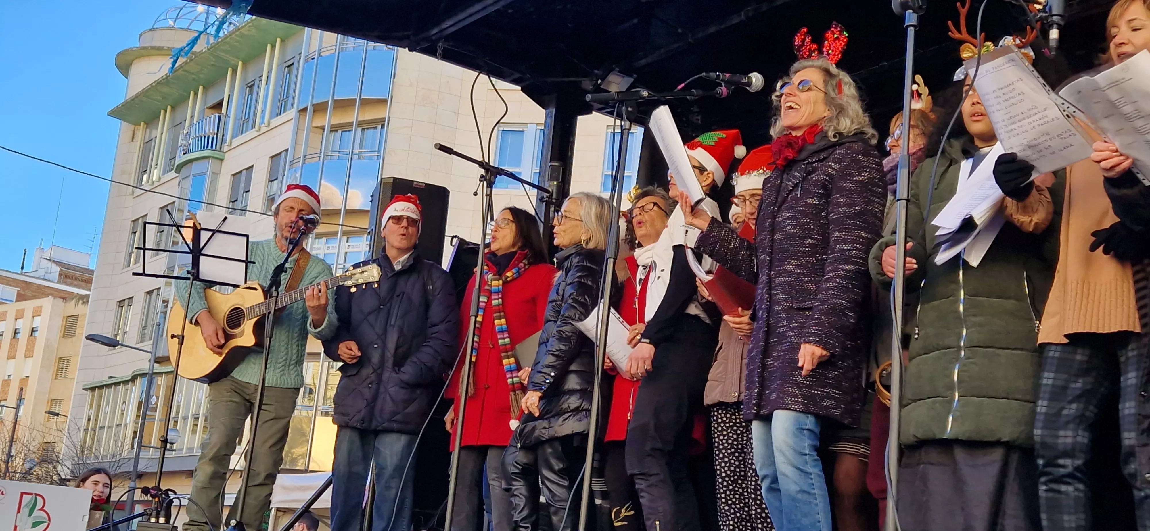Villancicosca 2024 en Huesca. Foto Myriam Martínez 