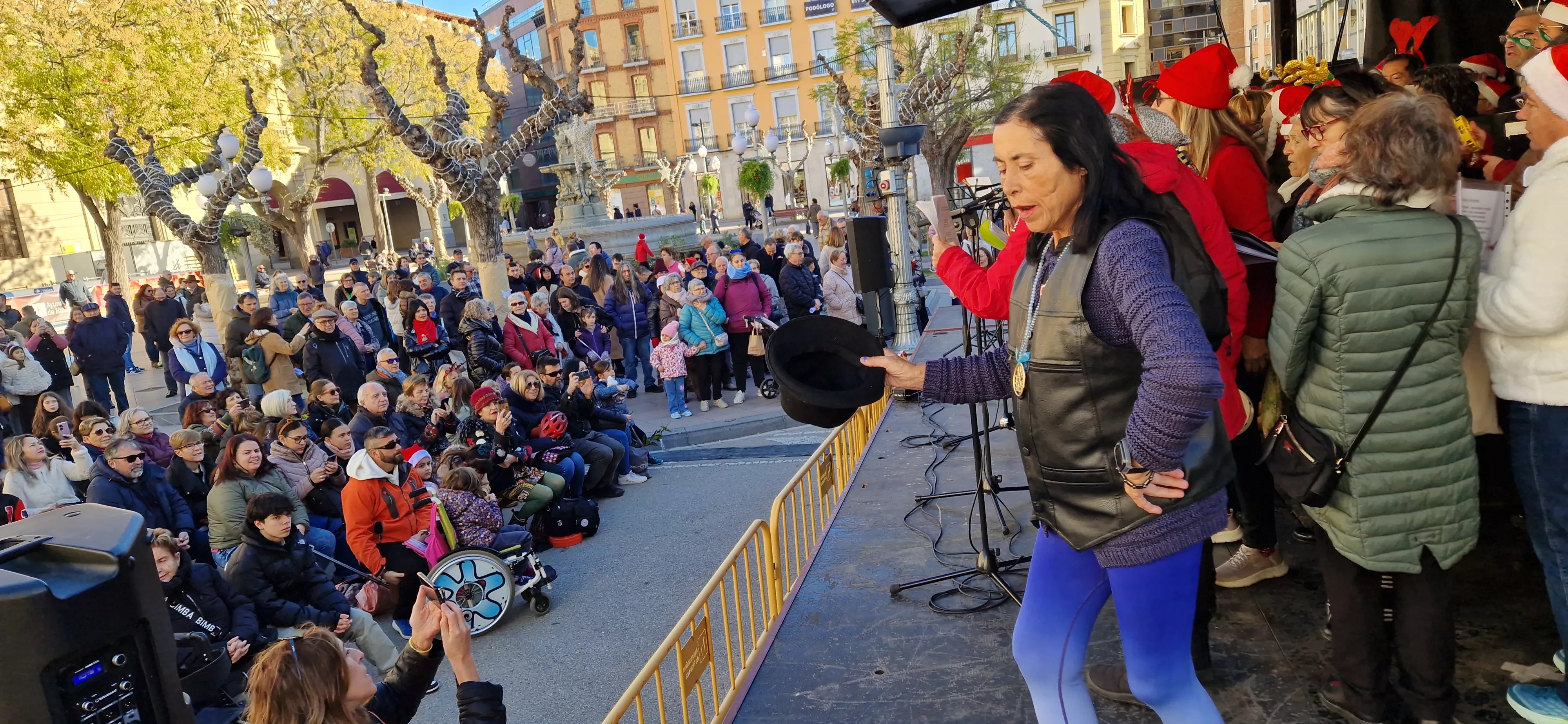 Villancicosca 2024 en Huesca. Foto Myriam Martínez 